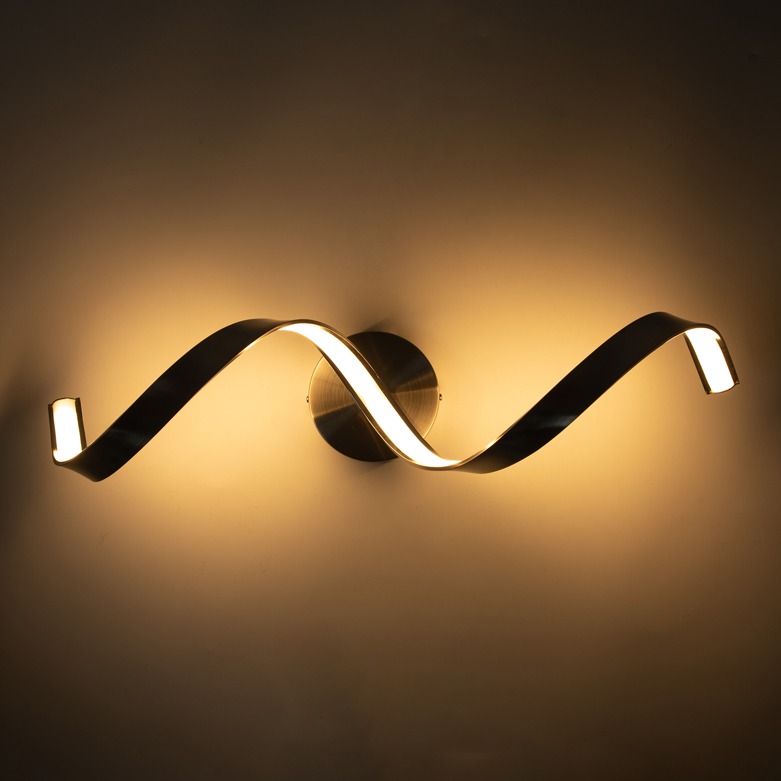 LED Wandlampe Spirale Wandlampe Wandlampe für Flur Schlafzimmer Platziert an der Wand im Schlafzimmer Wohnzimmer Badezimmer Küche Treppe