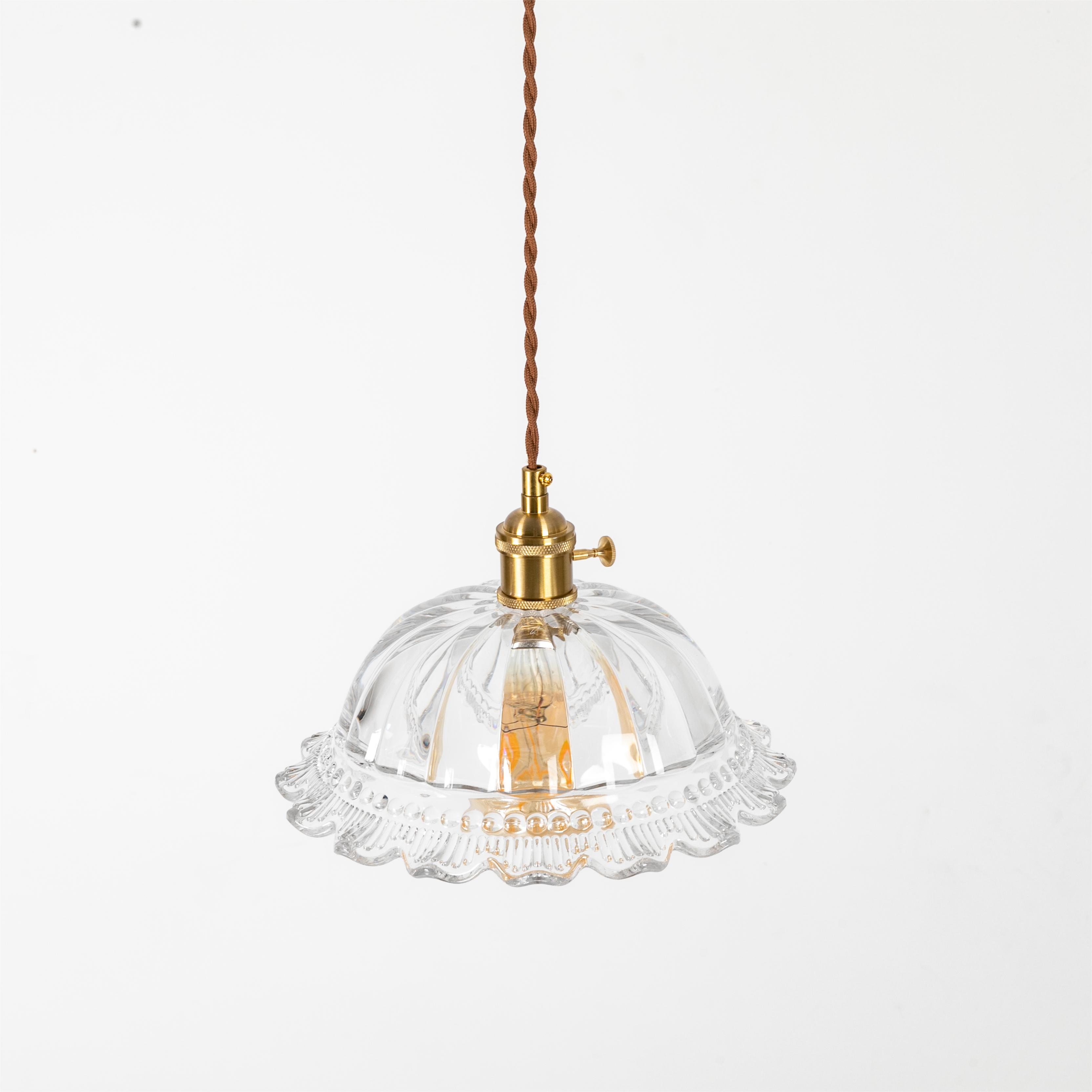Kronleuchter, Glaslüster, 25cm