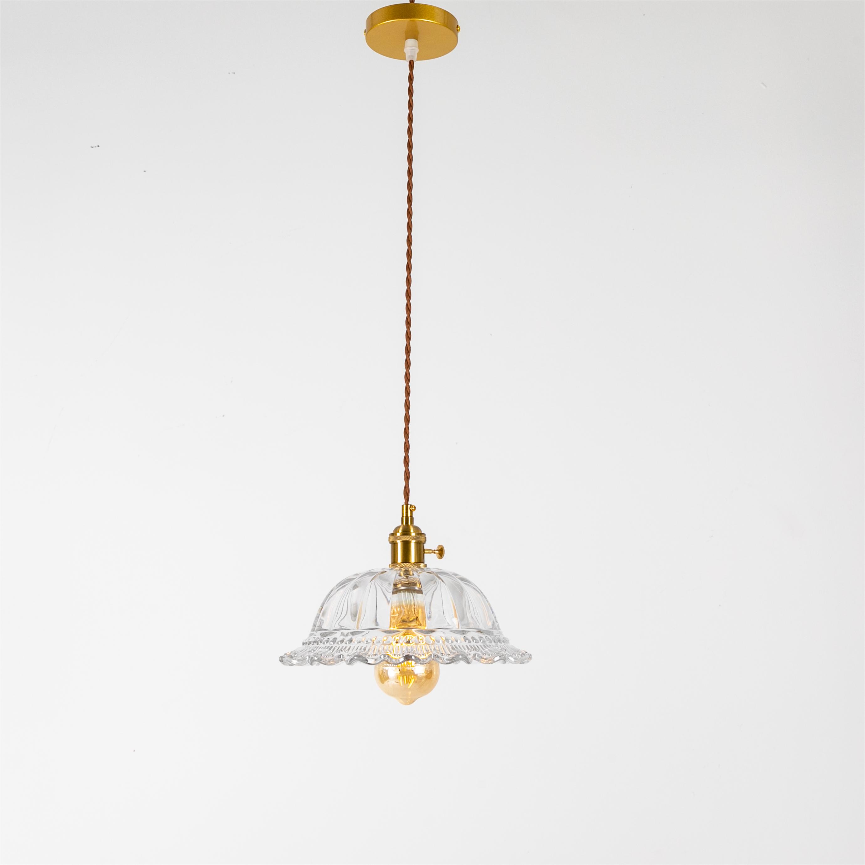 Kronleuchter, Glaslüster, 25cm
