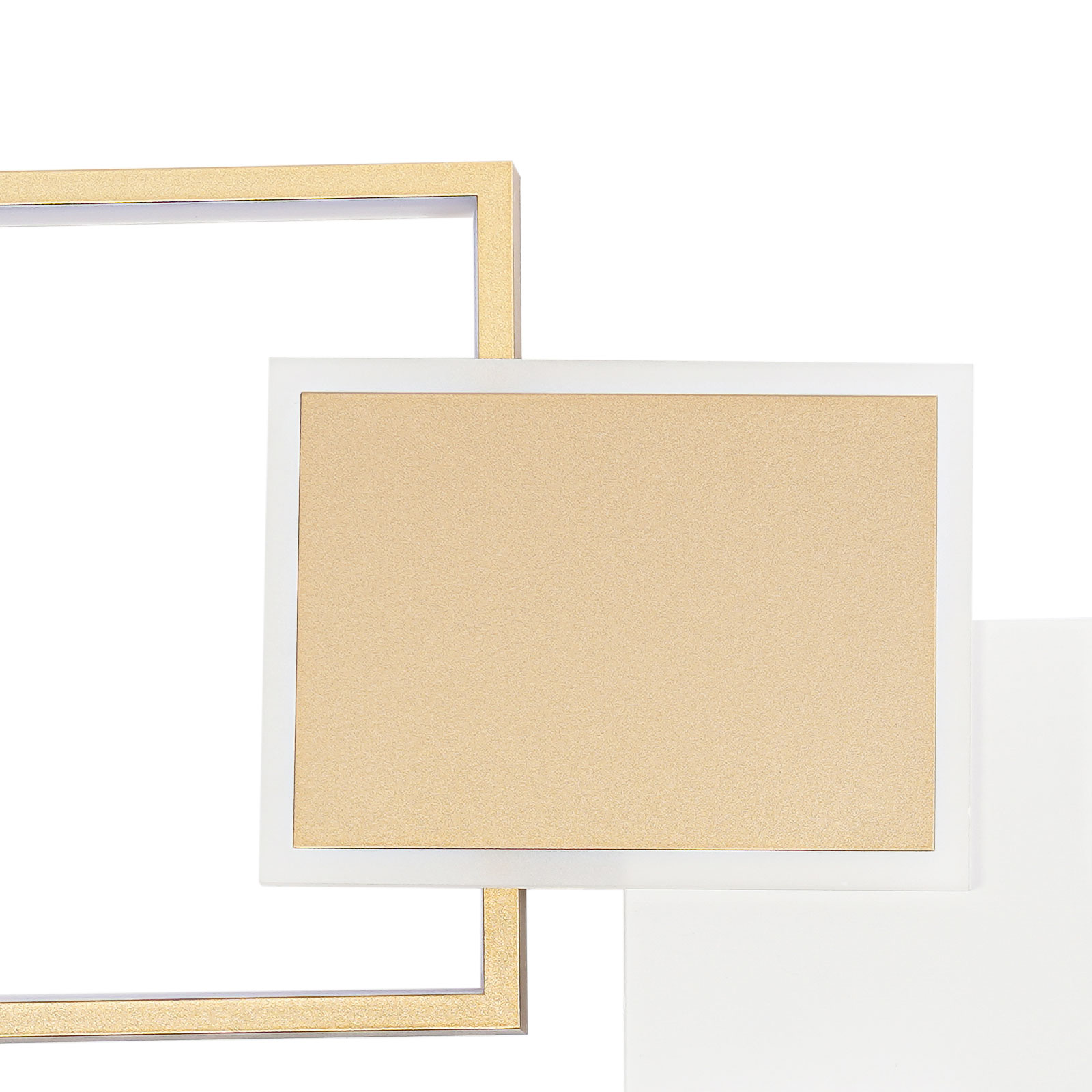 90cm Gold Pendant Lighting Fixture, Dimmable Ceiling Light Fixture, Modern LED Ceiling Light