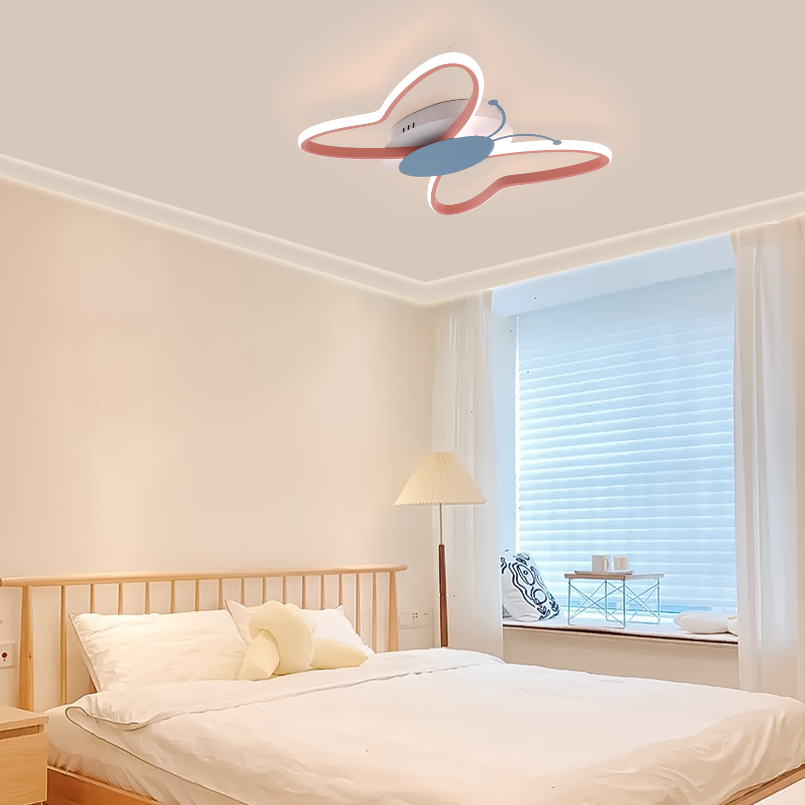 Ceiling Light Fixture, Three Light Colors Ceiling Light, Modern Ceiling Light Ceiling Light Fixture, Three Light Colors Ceiling Light, Modern Ceiling Light