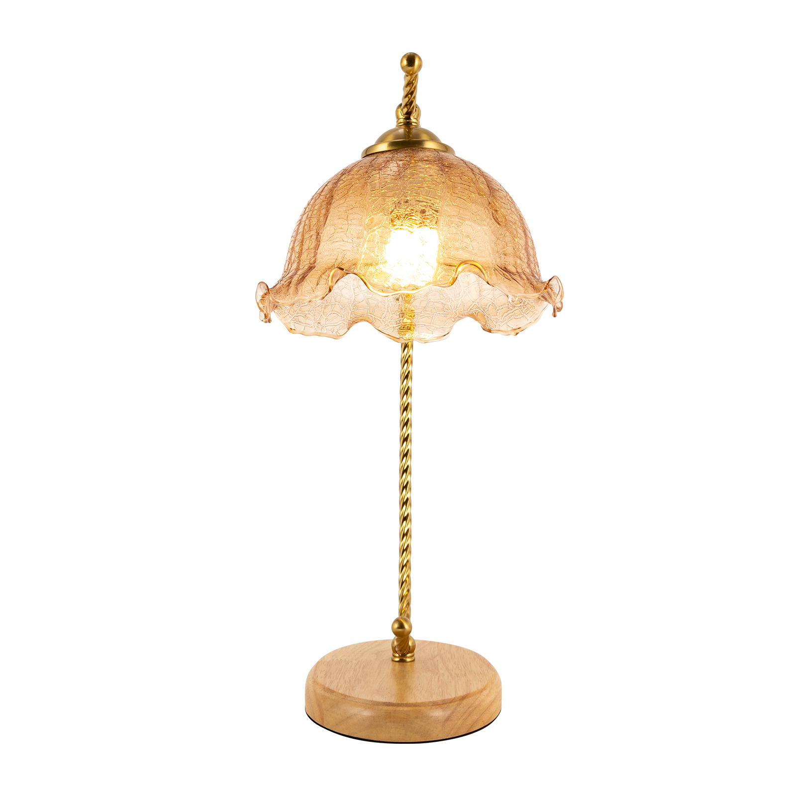 CNCEST Tischlampe, Blume-förmige Tischlampe, Nachttisch Esstisch Lampe