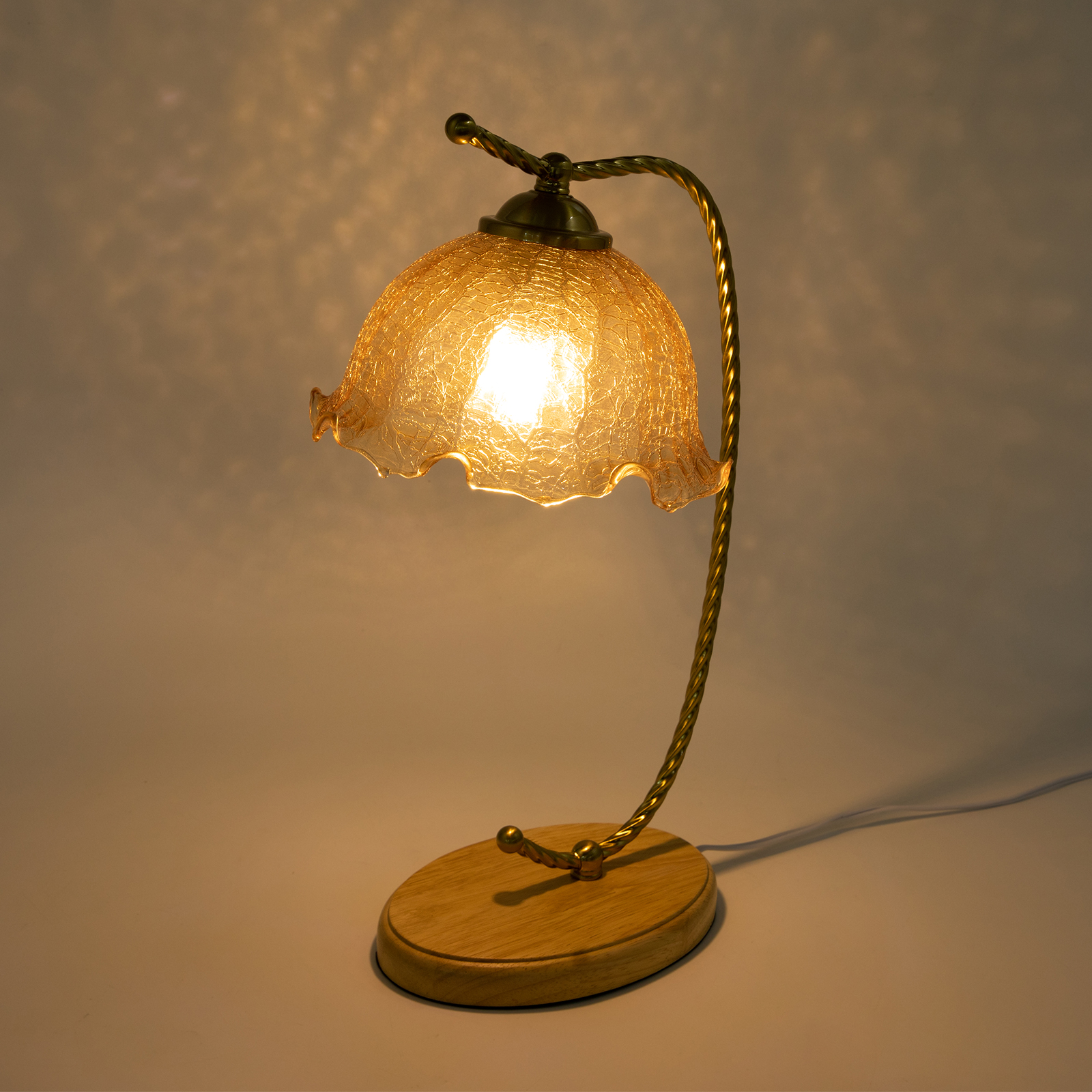 CNCEST Tischlampe, Blume-förmige Tischlampe, Nachttisch Esstisch Lampe