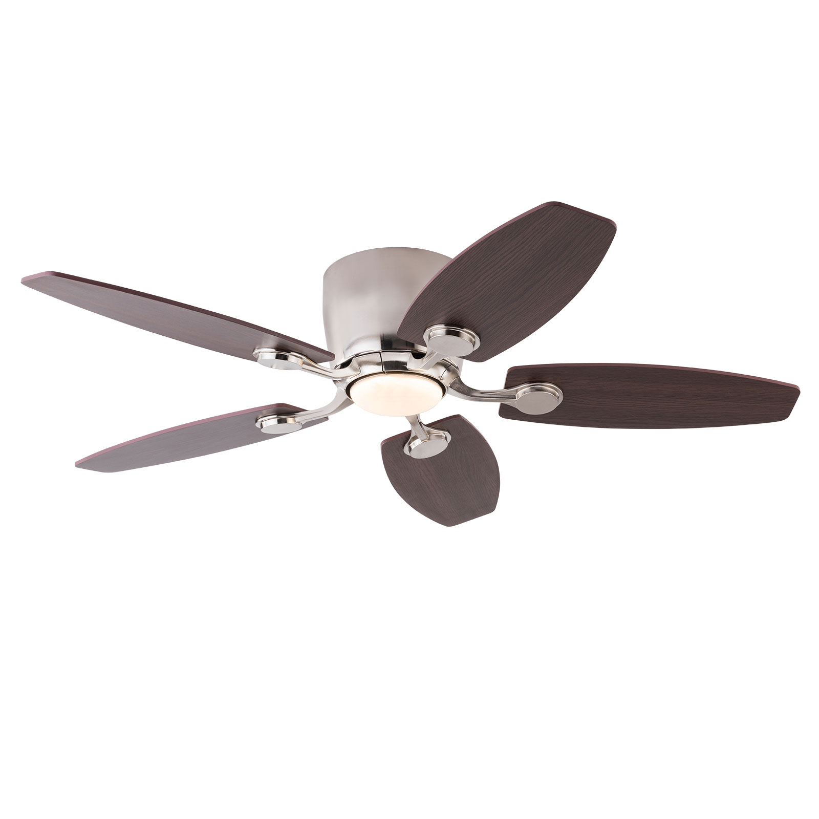 CNCEST Deckenventilator mit LED-Licht, 42" Deckenventilator mit Licht und Fernbedienung, 3-Farben-Deckenventilatorlicht