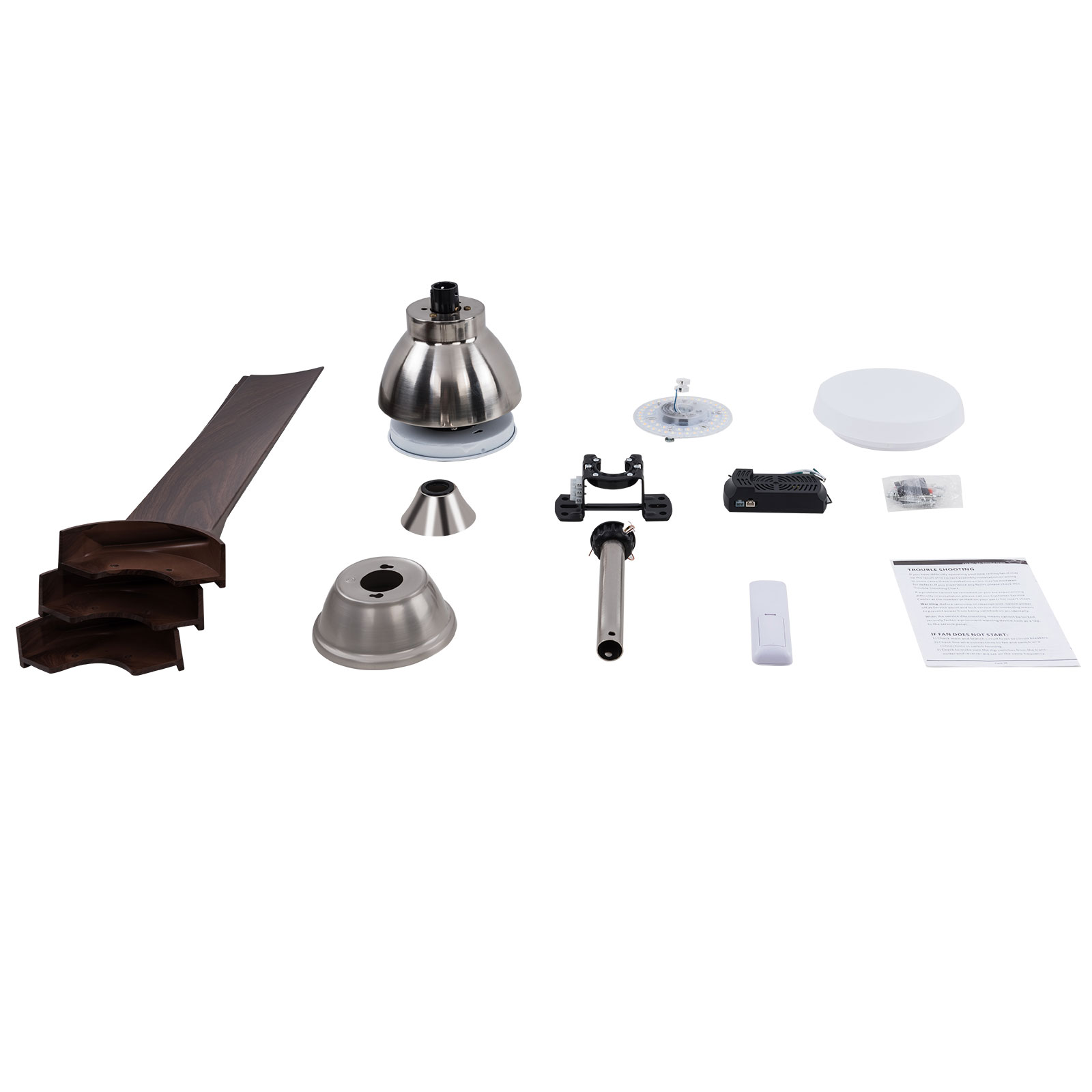 42 Zoll Deckenventilator Licht mit Fernbedienung 45W Weißes Licht Warmes Licht Neutrales Licht