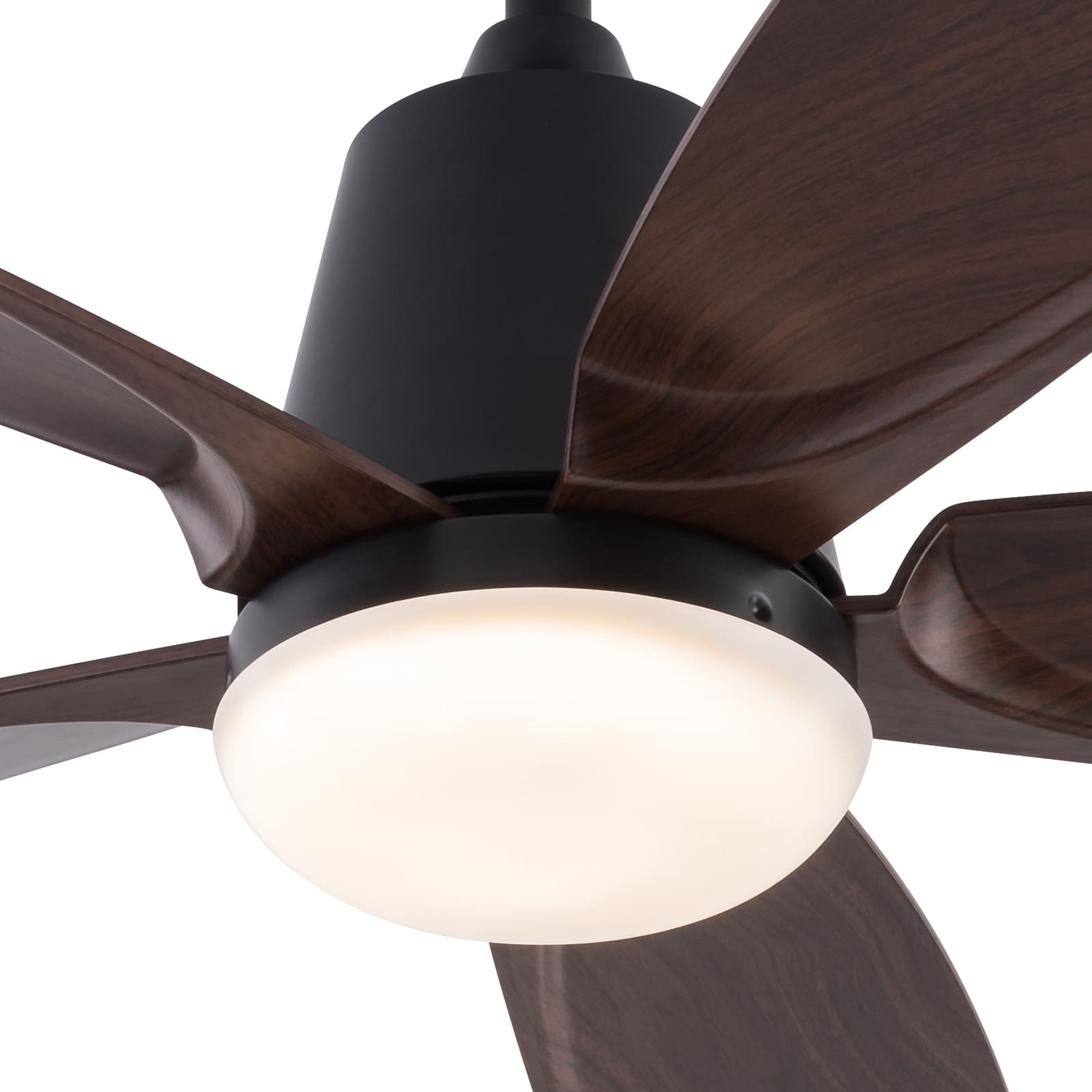 52 Zoll Deckenventilator, moderner Ventilator-Kronleuchter
