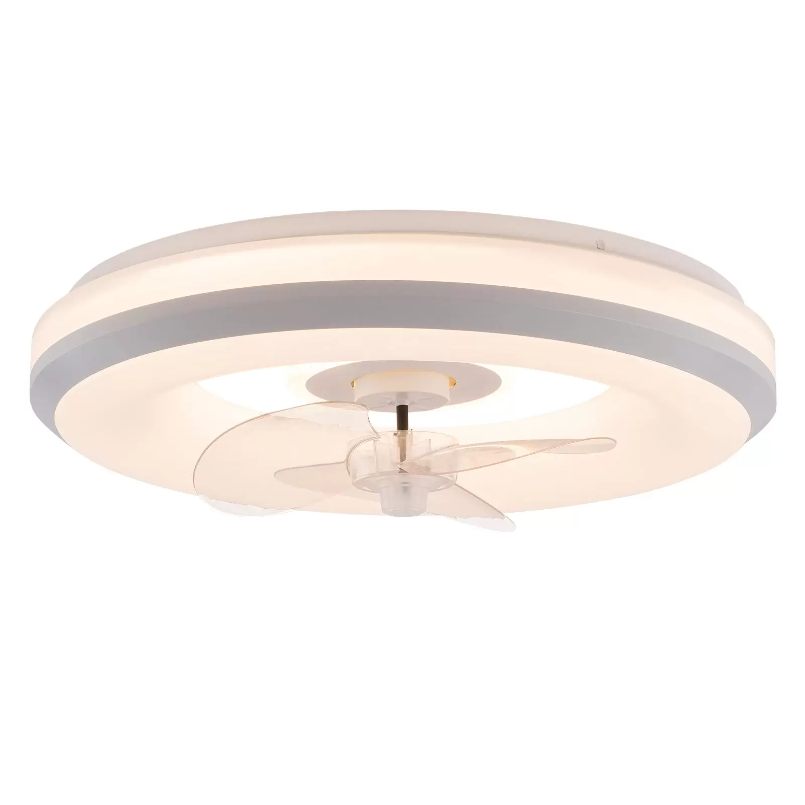 18.5'' Modern LED Deckenventilator Lampe Beleuchtung Licht mit Fernbedienung Neu
