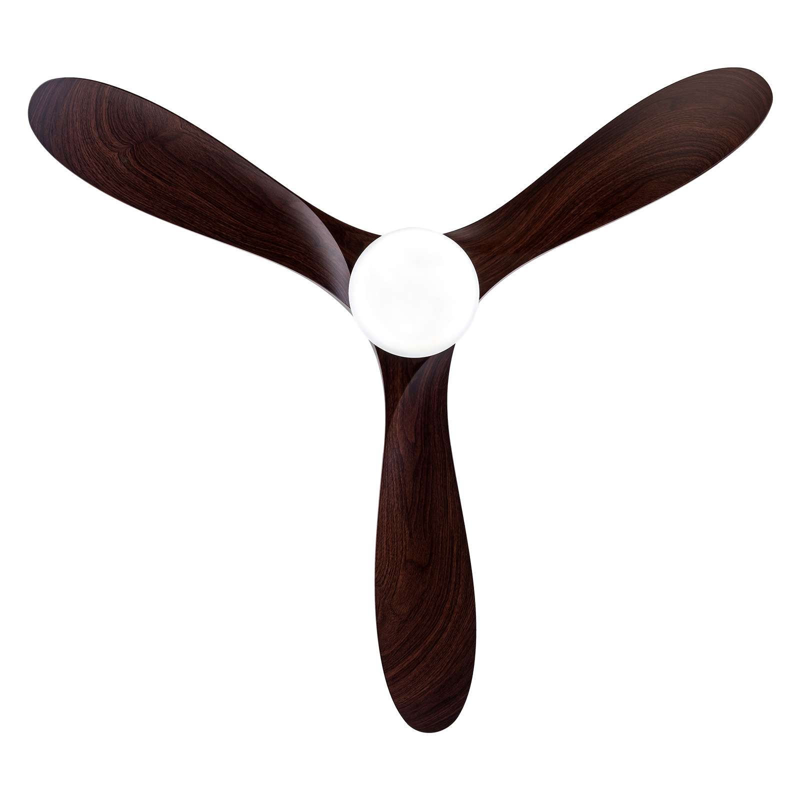 Deckenventilator mit Fernbedienung und LED-Licht, Lichtfarbe: warm, neutral, weiß