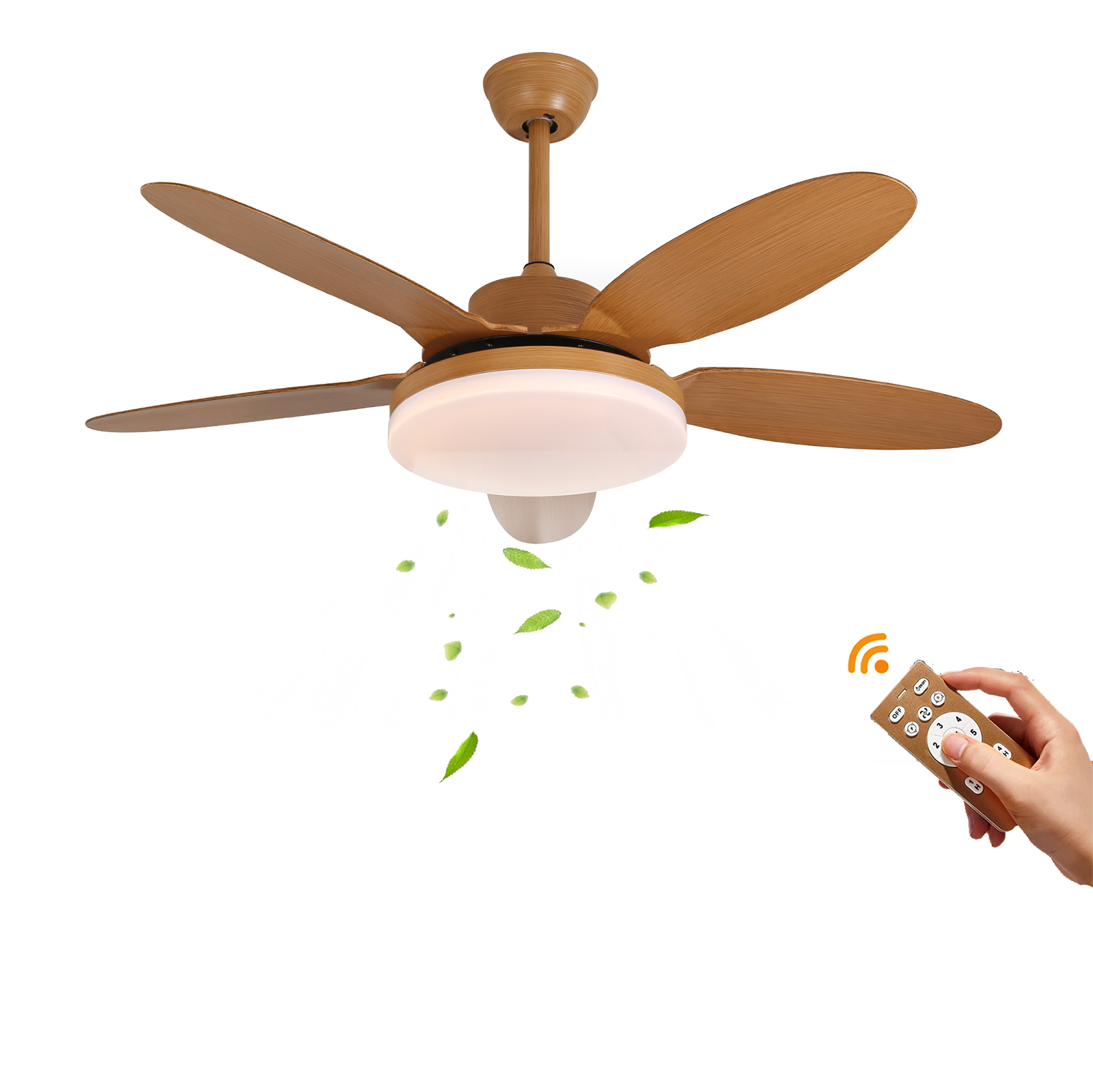 48-Zoll-Deckenventilator mit Lichtern Fernbedienung 48-Zoll-Deckenventilator mit Lichtern Fernbedienung