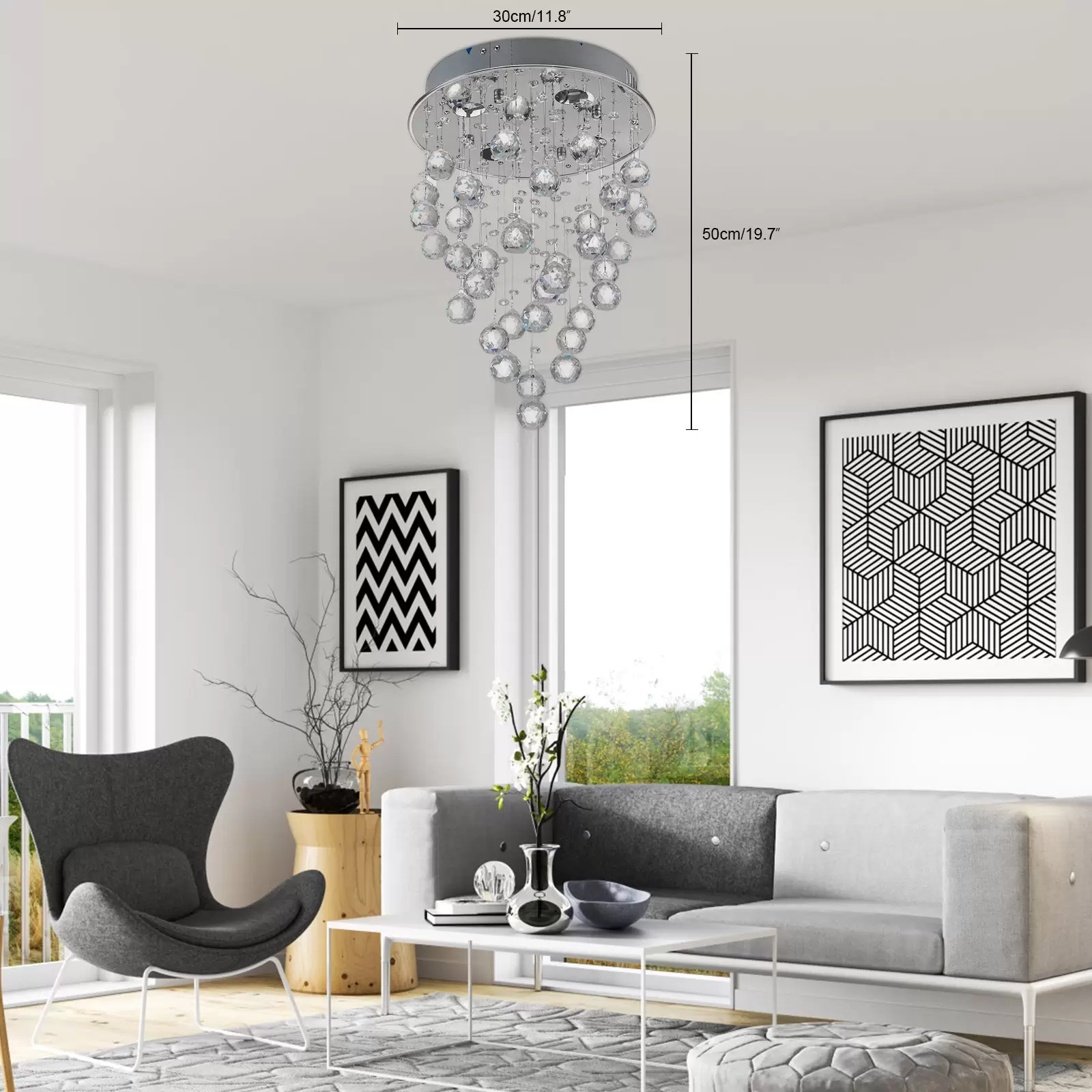 Moderne Kristallkronleuchter Kronleuchter Luxus Esszimmer Decke Pendelleuchte