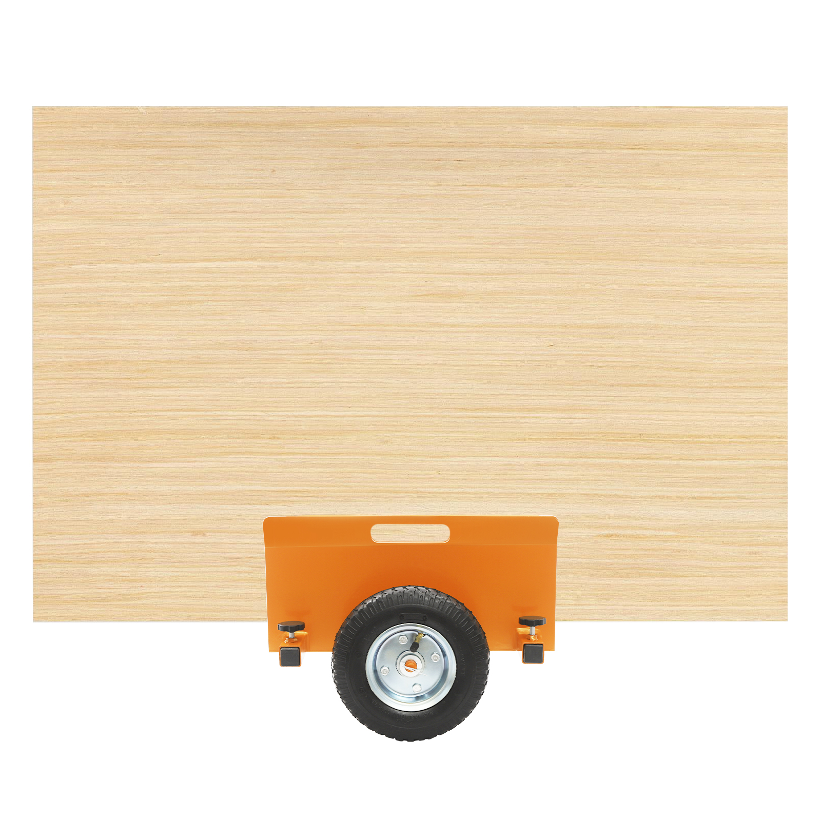 Transporter-8in wheels-marble slab cart mobile turnover cart-orange