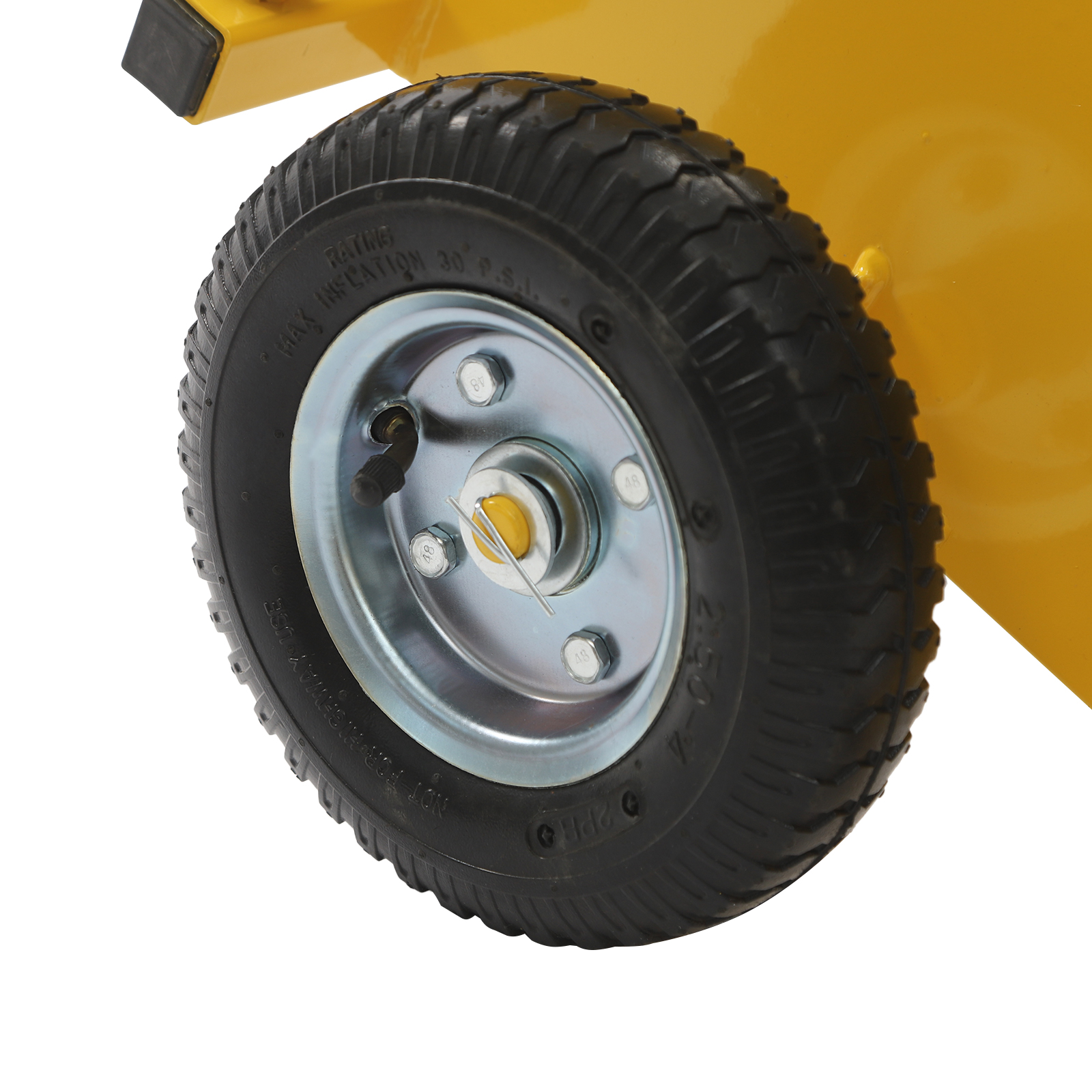 Transporter-8in wheels-marble slab cart mobile turnover cart-yellow