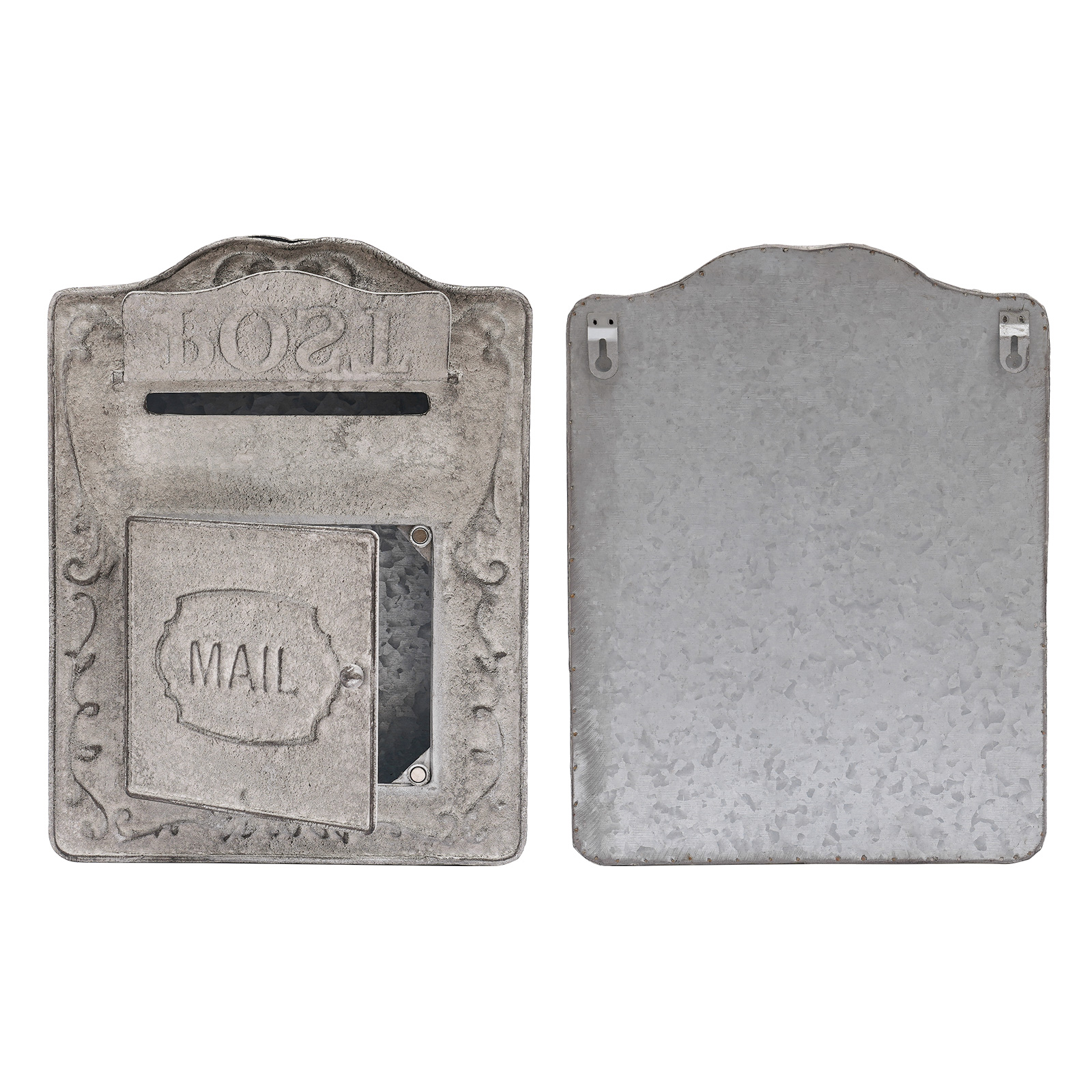 CNCEST Briefkasten Wandhalterung, Home Decoration Metall Briefkasten, rustikale Metall Briefkasten