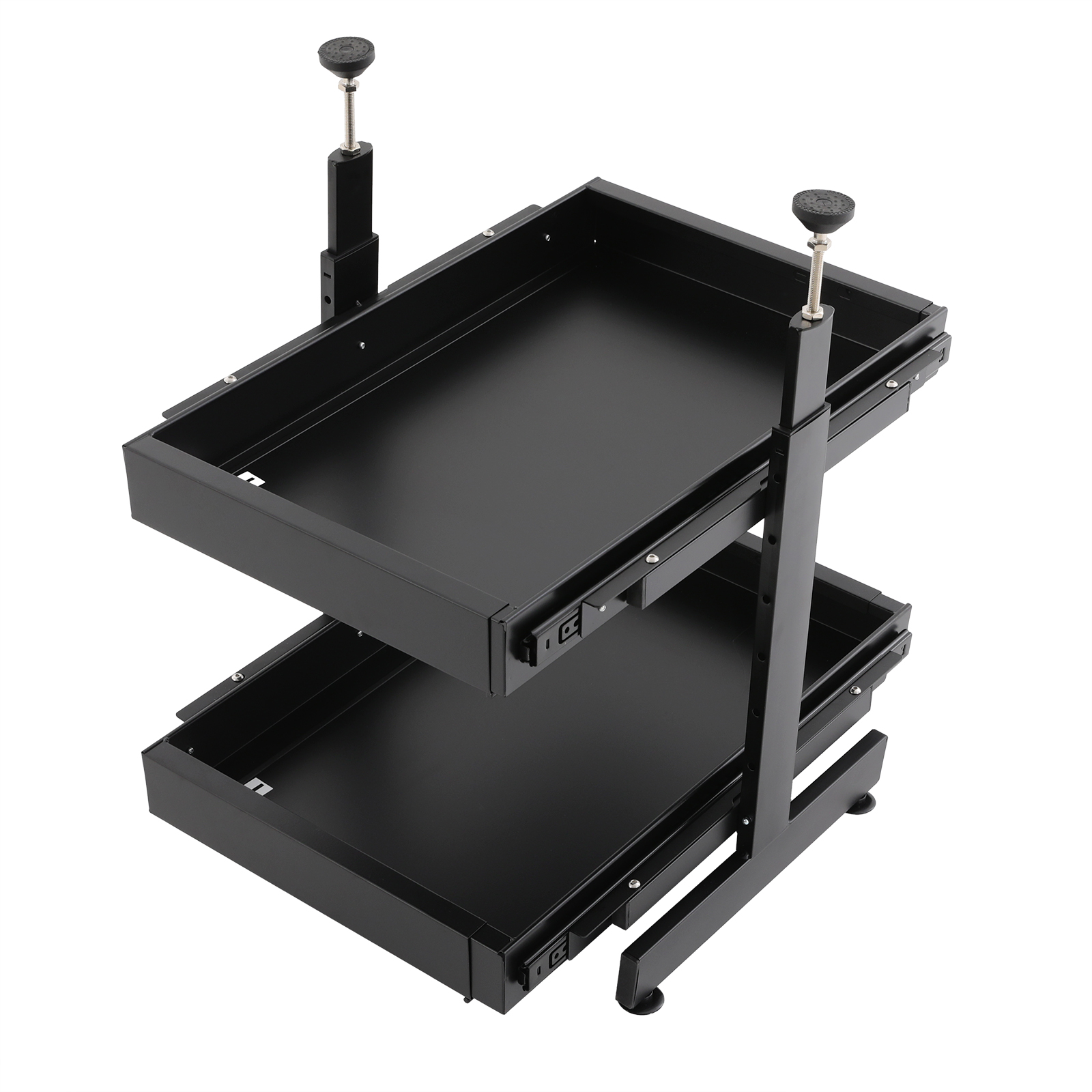 Uitbreidbaar Pull-out kabinet organisator, uitschuifbare laden voor kasten, Slide Out kabinet organisator