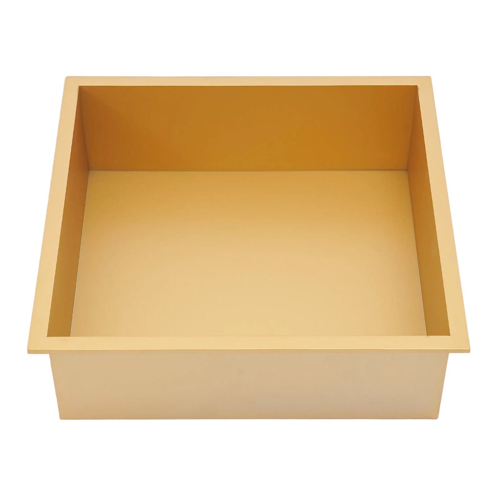 33 x 33 cm Duschablage, Badezimmerregal, Duschablage aus Edelstahl 304 – Gold