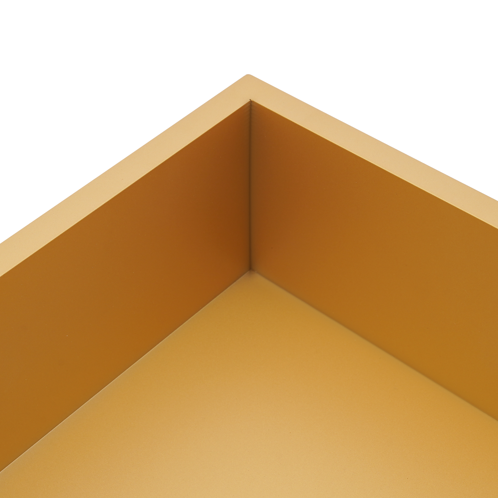 33 x 33 cm Duschablage, Badezimmerregal, Duschablage aus Edelstahl 304 – Gold