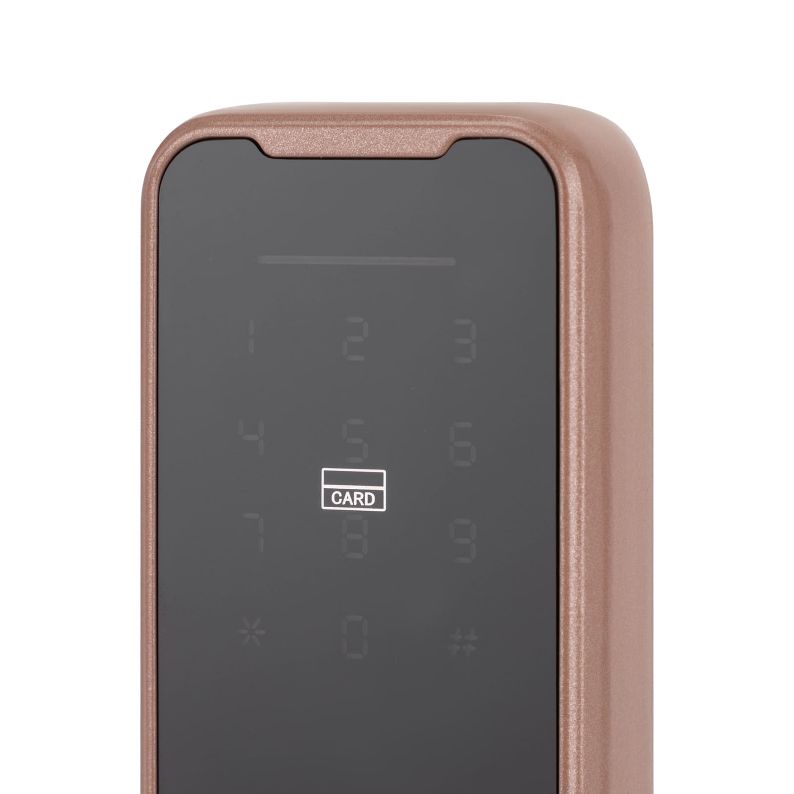 Türschloss mit Fingerabdruck, intelligenter Türgriff, biometrisches Türschloss (Roségold) Türschloss mit Fingerabdruck, intelligenter Türgriff, biometrisches Türschloss (Roségold)