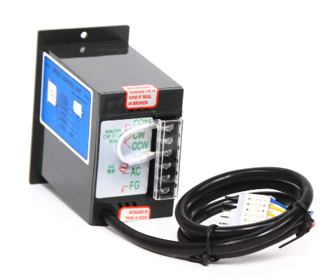 40W 220V Getriebemotor Elektromotor Wechselstrom mit Drehzahlregler, 1:15(15K), 9U/min