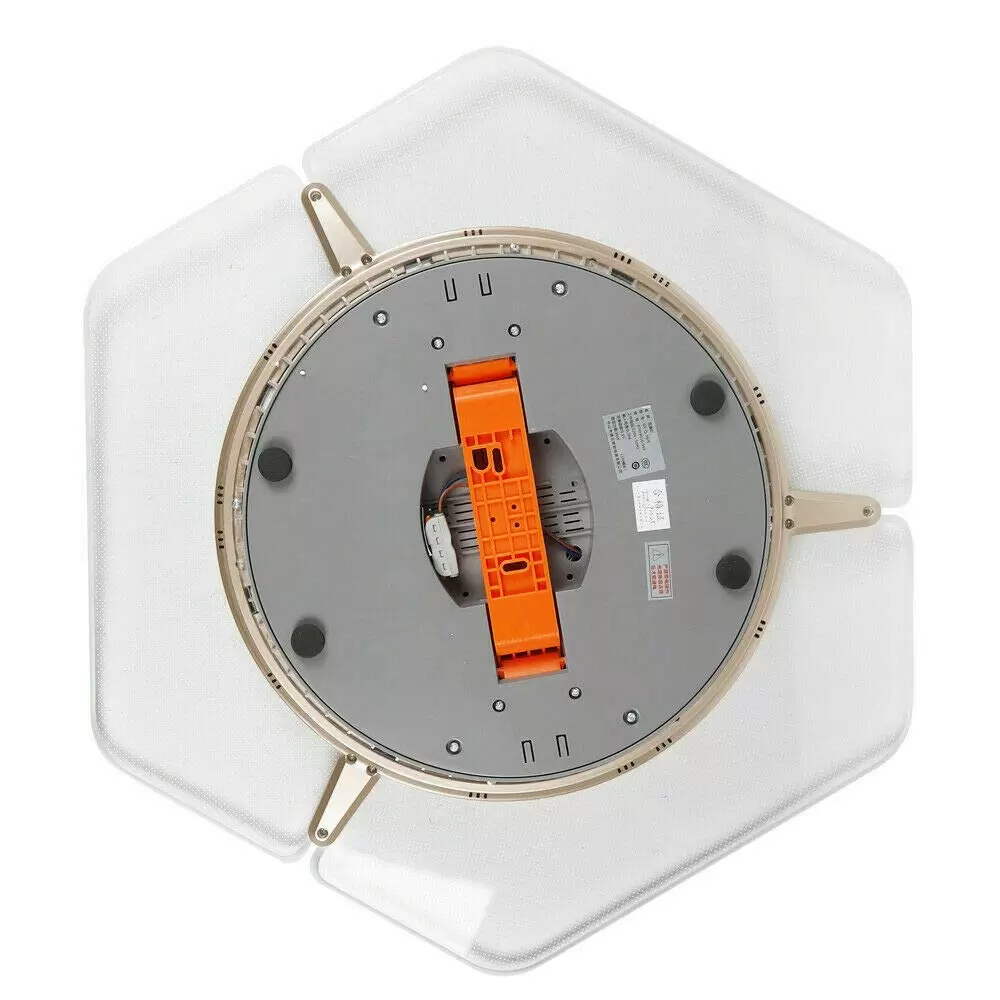 48W LED Transparent Deckenventilator mit Beleuchtung und Fernbedienung