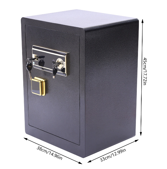 Tresor mit alarm Möbeltresor Safe Schlüssel Geldschrank Geldsafe