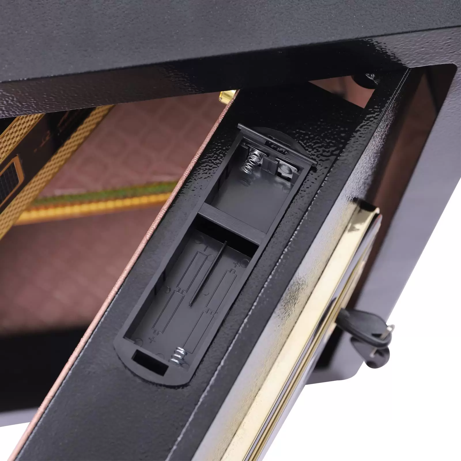 Tresor mit alarm Möbeltresor Safe Schlüssel Geldschrank Geldsafe