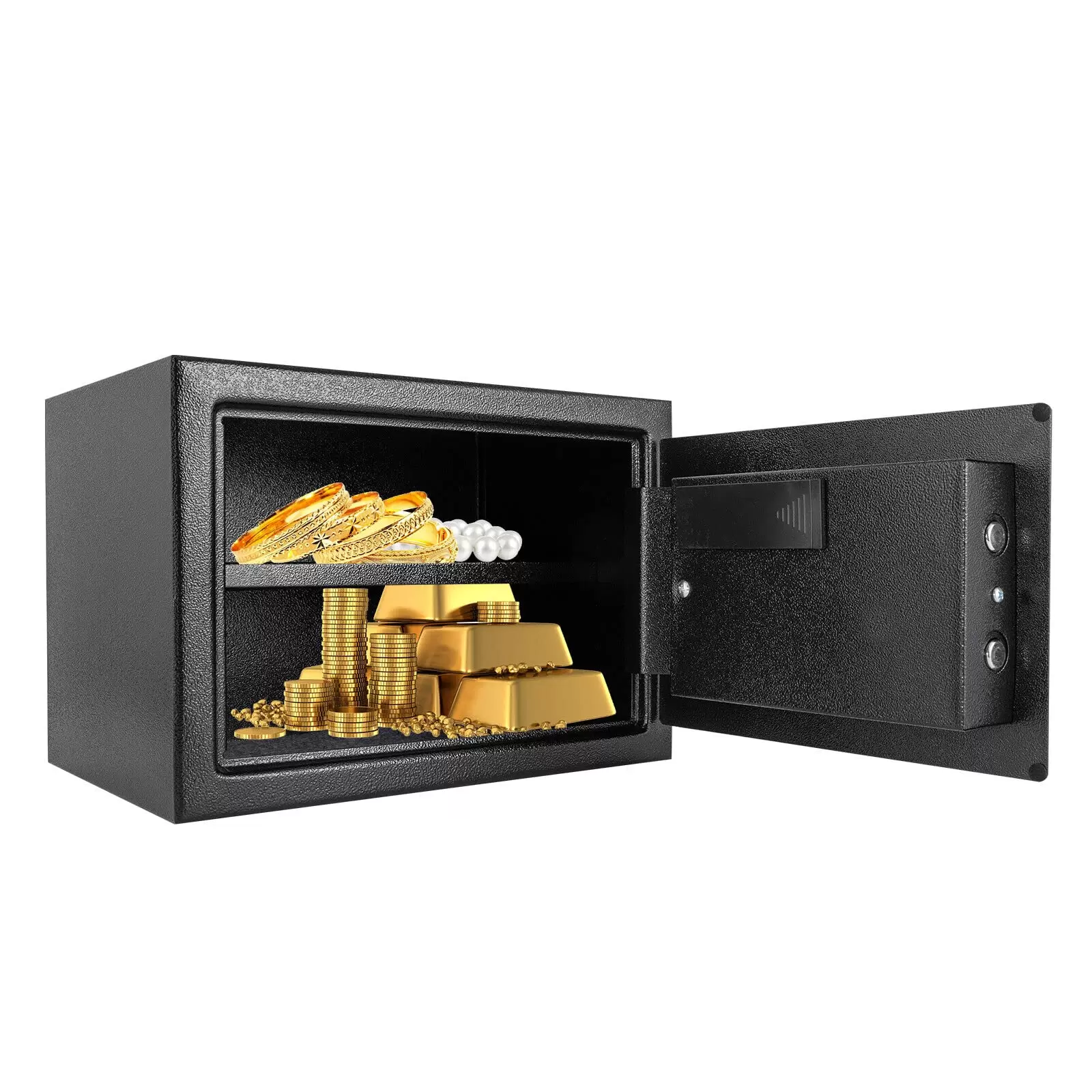 25EB Digitale Passwort Safe mit Notfall Schlüssel für Locker Home Office