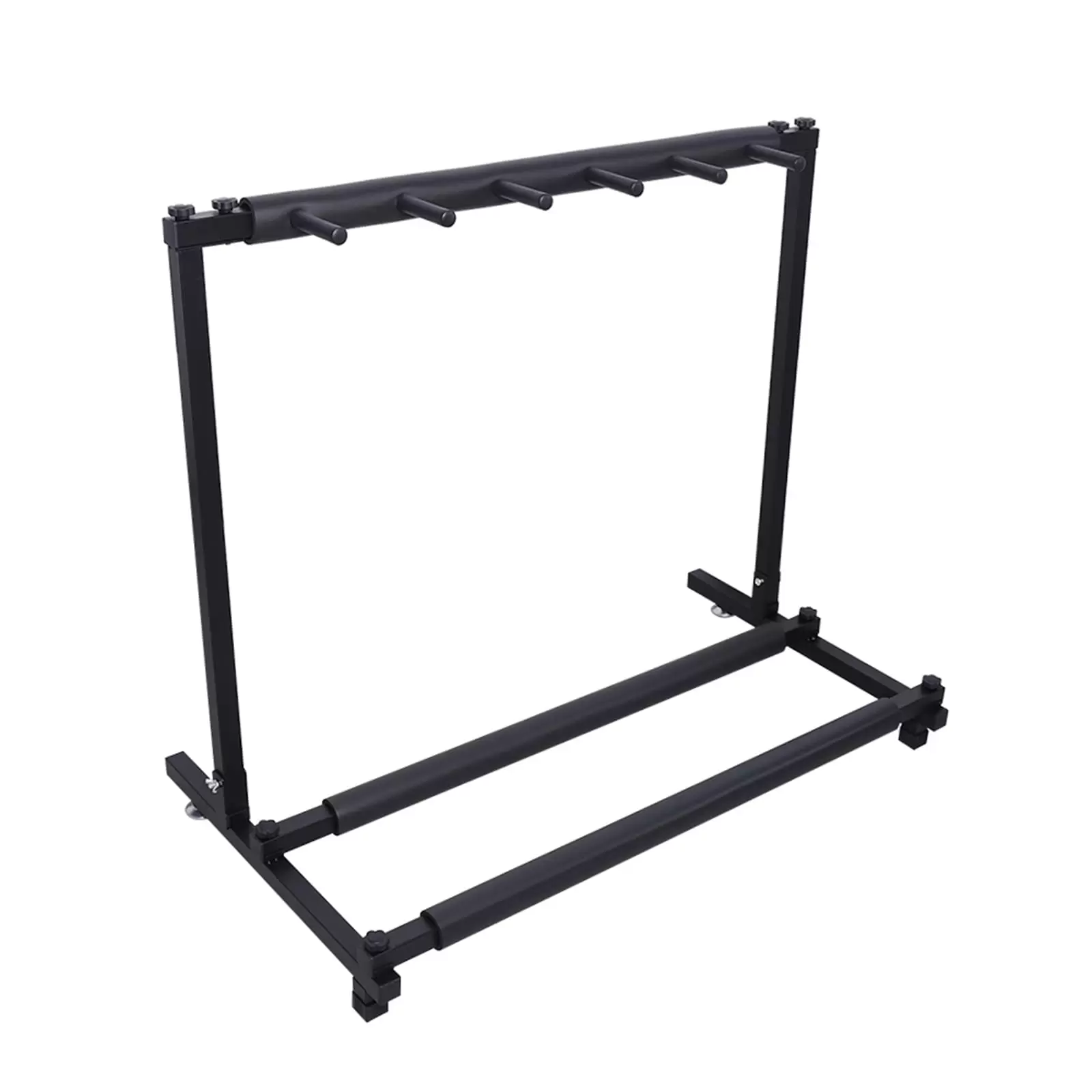 5-Fach Gitarrenständer, Multifunktion Gitarrenhalter Universal Mehrfachständer Gitarrenstaender Metallgitarren