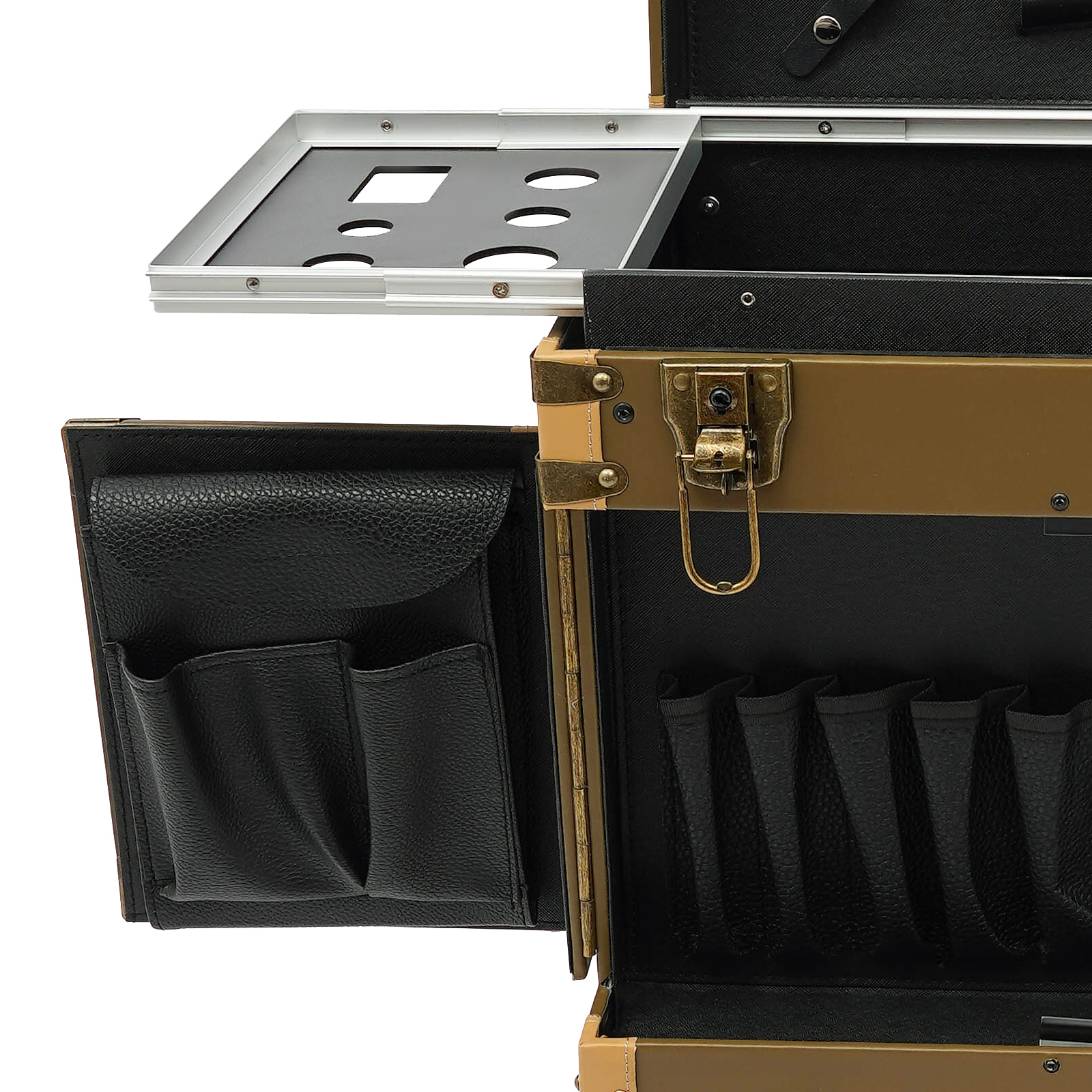 38 * 25 * 82cm Kosmetikkoffer Trolley, Make-Up Etuis Friseurwagen Stylist Schönheit Salon Gepäck Reise Veranstalter Werkzeug Box 38 * 25 * 82cm Kosmetikkoffer Trolley, Make-Up Etuis Friseurwagen Stylist Schönheit Salon Gepäck Reise Veranstalter Werkzeug Box