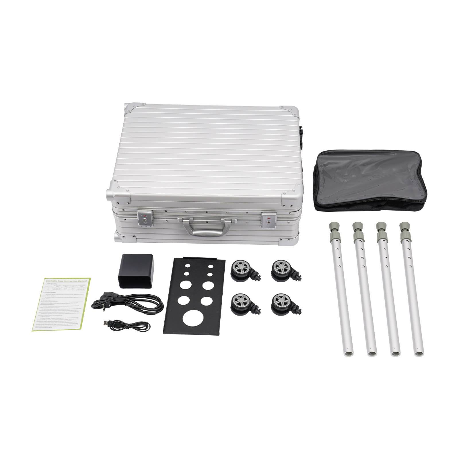 Kosmetikkoffer, Reise-Make-up-Organizer-Koffer Kosmetikkoffer, Reise-Make-up-Organizer-Koffer