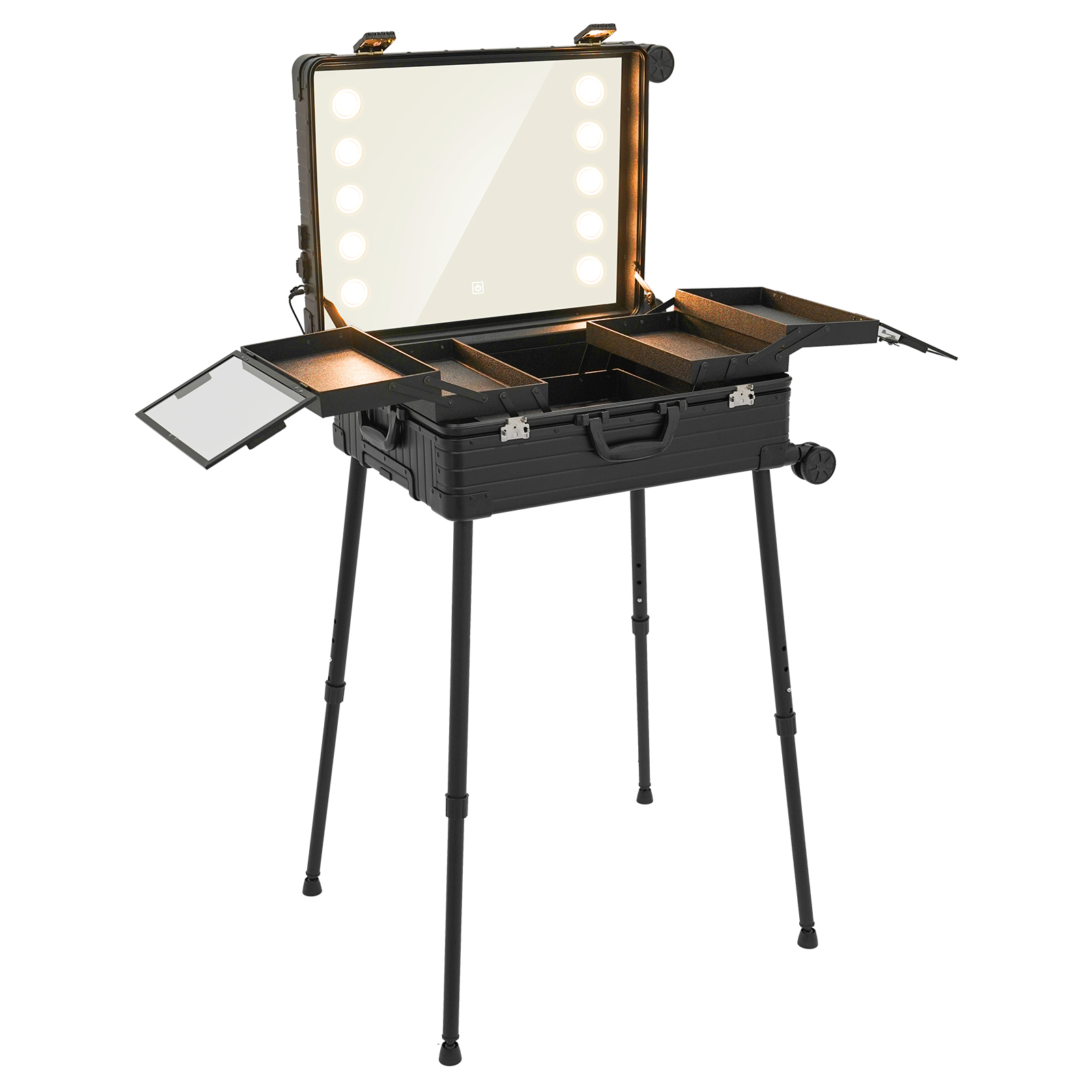 Kosmetiktasche, Reise-Make-up-Organizer-Tasche Kosmetiktasche, Reise-Make-up-Organizer-Tasche