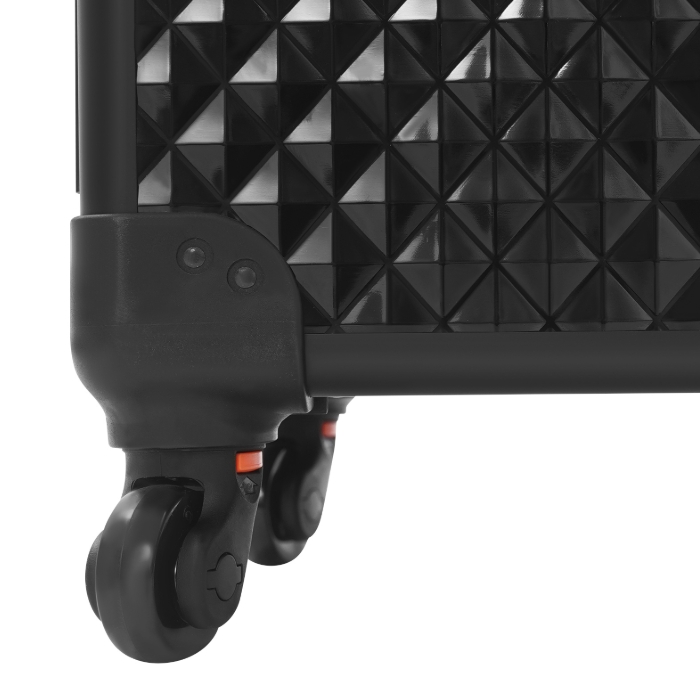 Aufbewahrungsbox für Maskenbildner mit Schublade, Make-up-Rollerbox - Black Water Cube