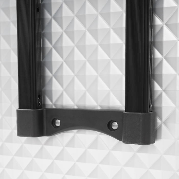 Aufbewahrungsbox für Maskenbildner mit Schublade, Make-up-Rollerbox - Silver Water Cube