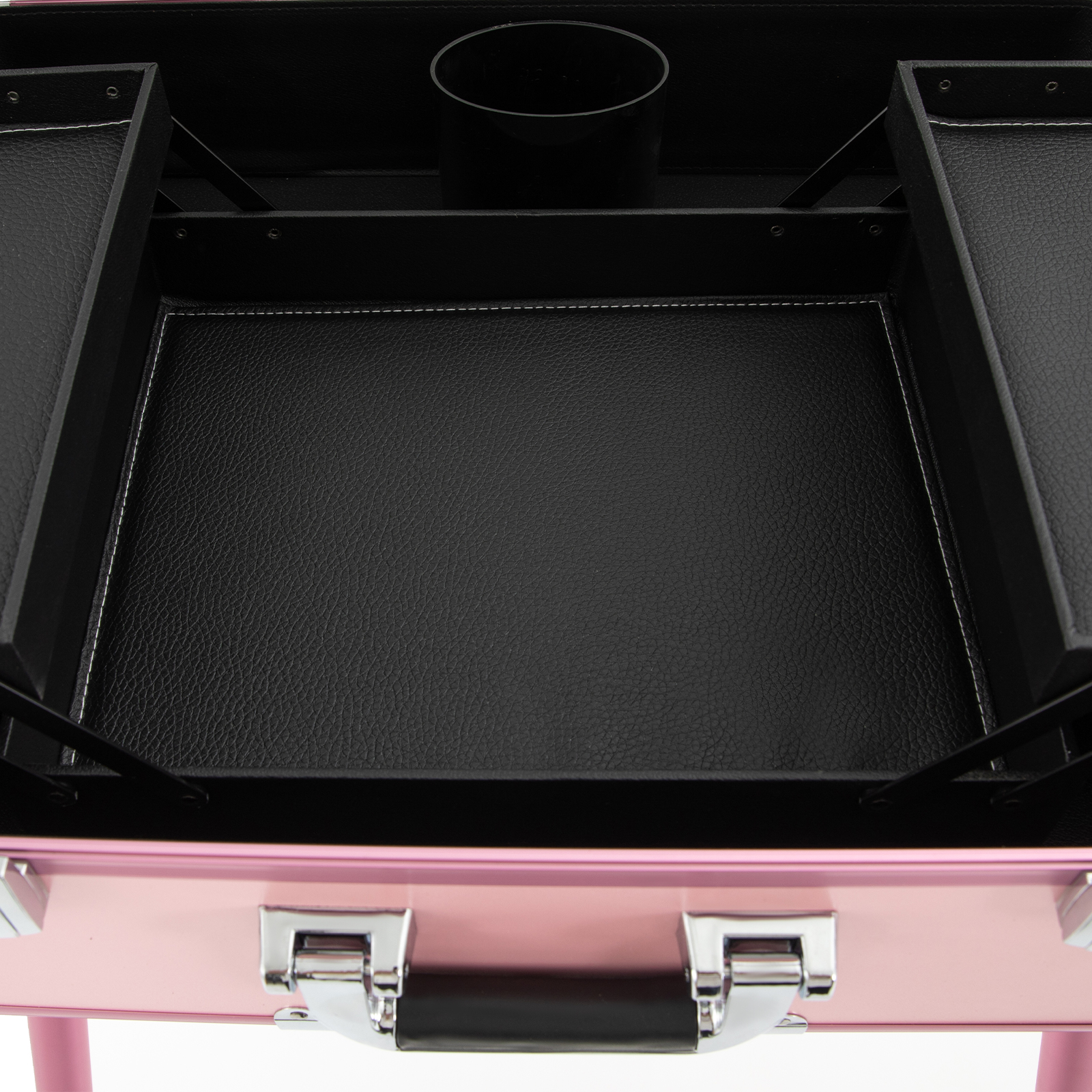CNCEST Rollen Makeup Zug Koffer mit beleuchtetem Spiegel große Make-up Kosmetik Orgainzer Box Reisekoffer mit Bluetooth Professionelle Tragbare Aluminiumlegierung Trolley Salonstation - Rosa CNCEST Rollen Makeup Zug Koffer mit beleuchtetem Spiegel große Make-up Kosmetik Orgainzer Box Reisekoffer mit Bluetooth Professionelle Tragbare Aluminiumlegierung Trolley Salonstation - Rosa