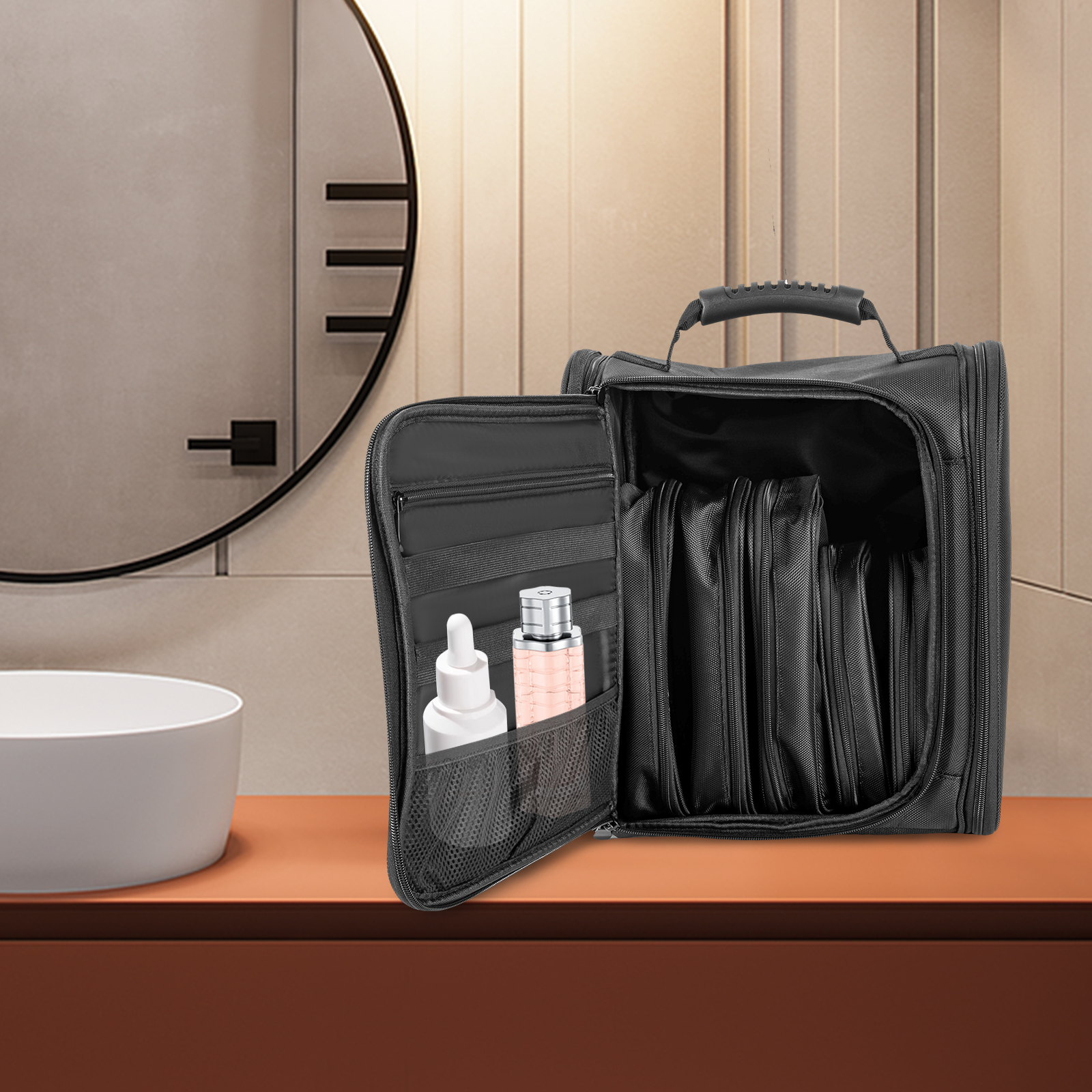 Professionelle Kosmetiktasche, Make-up-Tasche