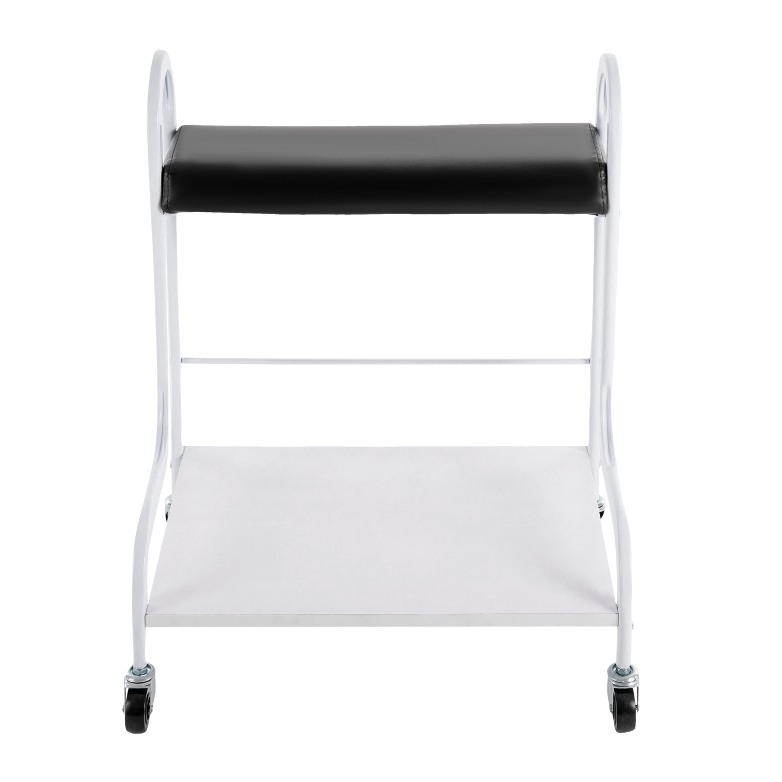 Carrello Portatile Per Pediluvio E Manicure - Con Ruote, Ripiani In Legno, Capacità 100 Kg - Per Saloni E Casa