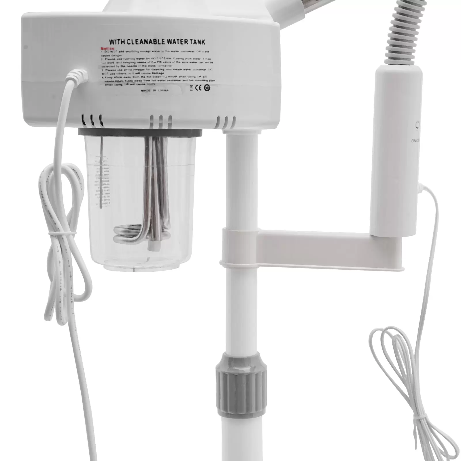 2 IN 1 Gesichtsdampfer und Lupenleuchte LED Dampf Maschine Spa Luftbefeuchter 2 IN 1 Gesichtsdampfer und Lupenleuchte LED Dampf Maschine Spa Luftbefeuchter