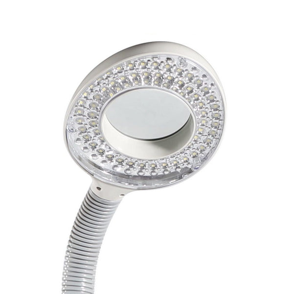 2 IN 1 Gesichtsdampfer und Lupenleuchte LED Dampf Maschine Spa Luftbefeuchter