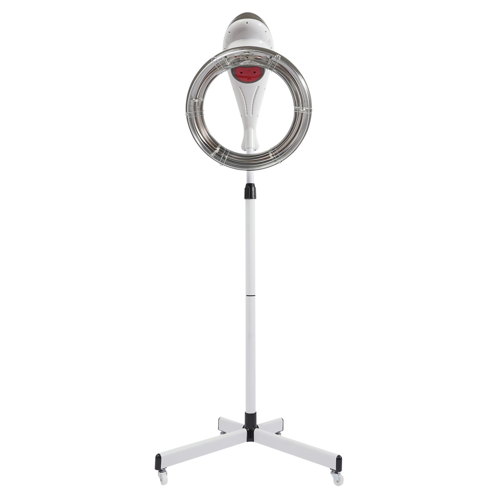 Stand-Haartrockner, rotierender Haarprozessor, Dauerwellen-Styling-Haartrockner für Haarpflege, Färben, Ölbehandlung und Haartrocknen – Grau