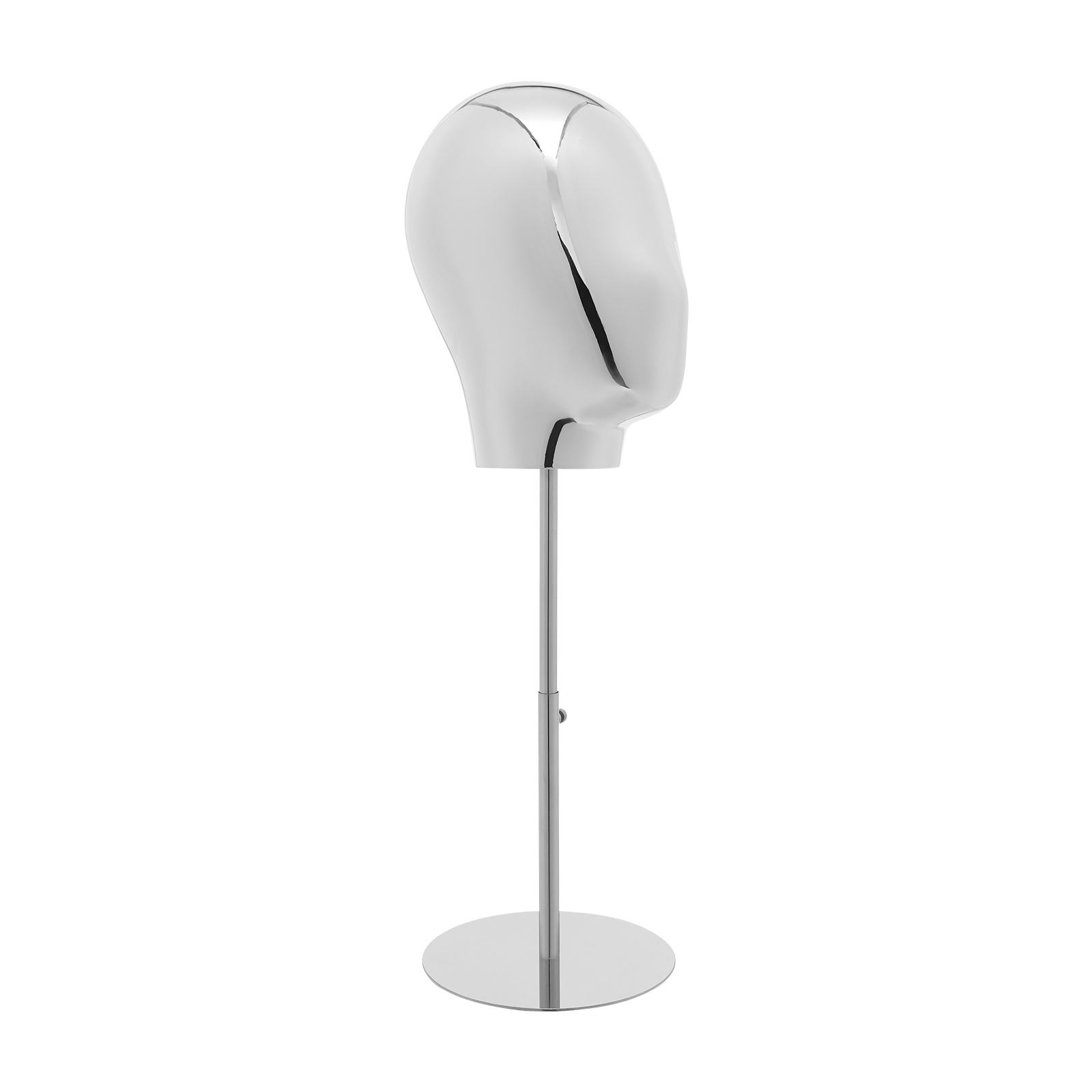 Mannequin Head with Stand, Tabletop Mannequin Head with Adjustable Height Stand, Mannequin Head for Wigs, Hats Display