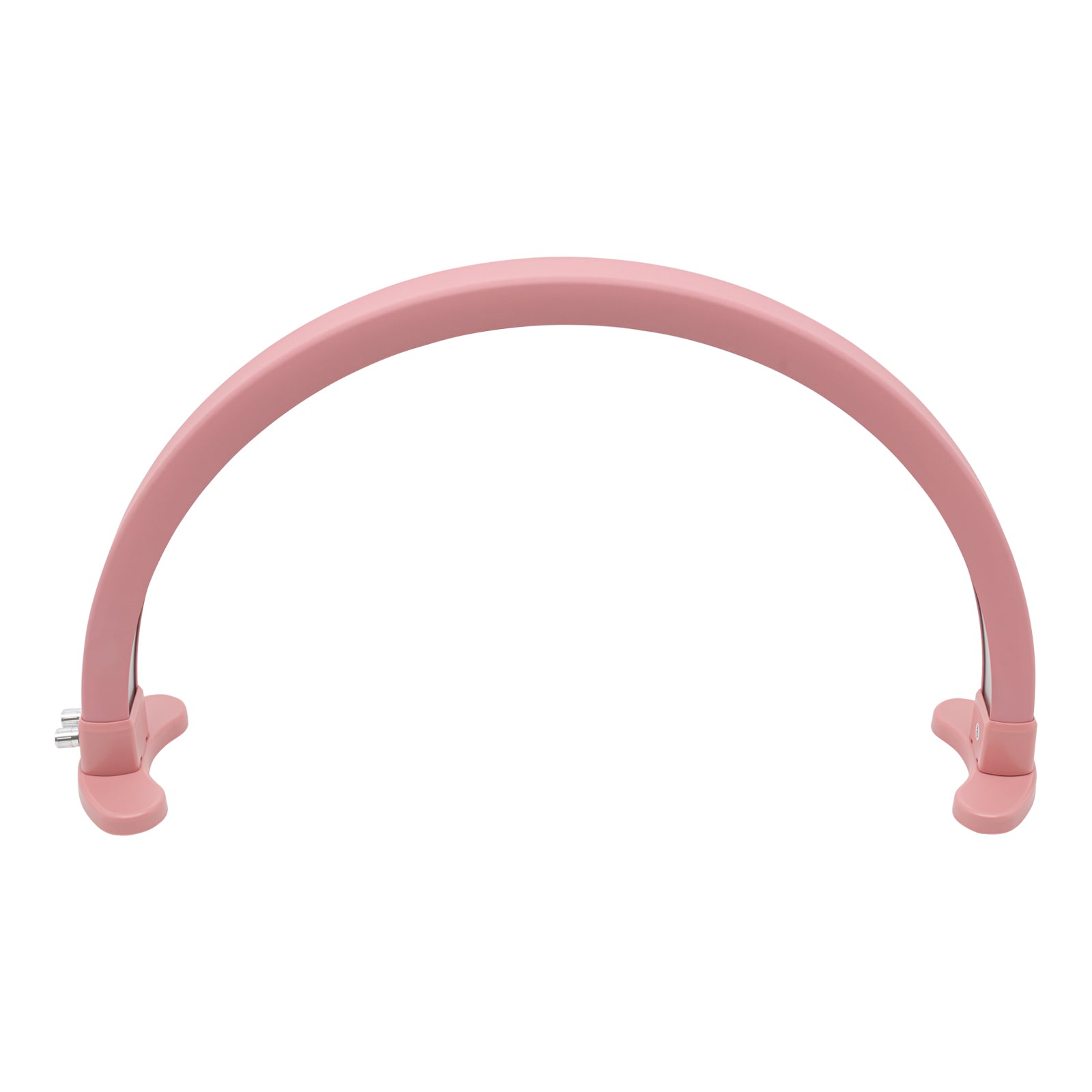 Halbmond-Nagel-Schreibtischlampe, 45 W, 2700–5600 K, dreifarbige LED für Wimpernverlängerung, Kosmetikerin (Pink)