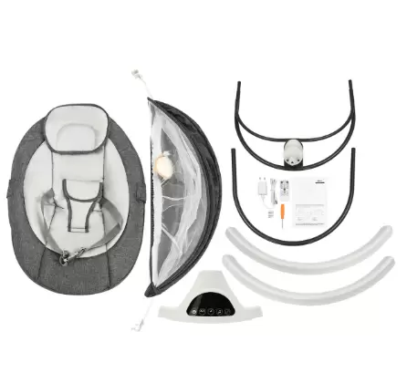 Elektrische Babywippe Babywippe mit Bluetooth Schaukelstuhl mit Fernbedienung