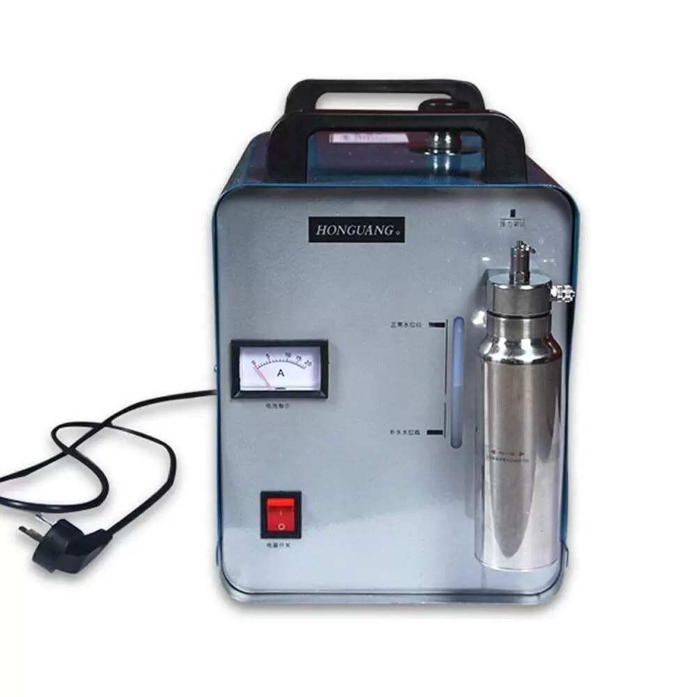 75L / H Sauerstoff Wasserstoff Poliermaschine Acryl Flamme Schweißer Brenner Gasflamme