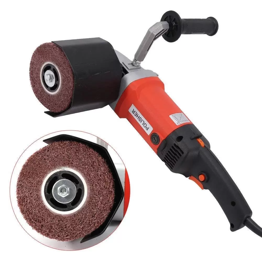 1.5KW 220V Poliermaschine Polierwalzenschleifer Trommelschleifer Schleifer