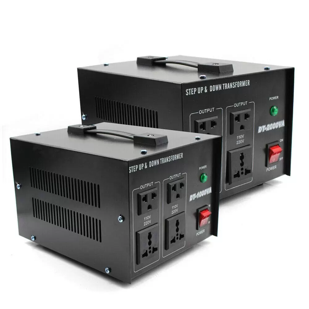 1000W/2000W Spannungswandler Transformator Step Up/Down 220V auf 110V Converter