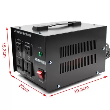 1000W/2000W Spannungswandler Transformator Step Up/Down 220V auf 110V Converter