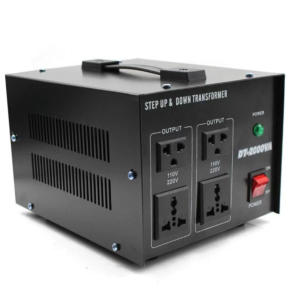 1000W/2000W Spannungswandler Transformator Step Up/Down 220V auf 110V Converter
