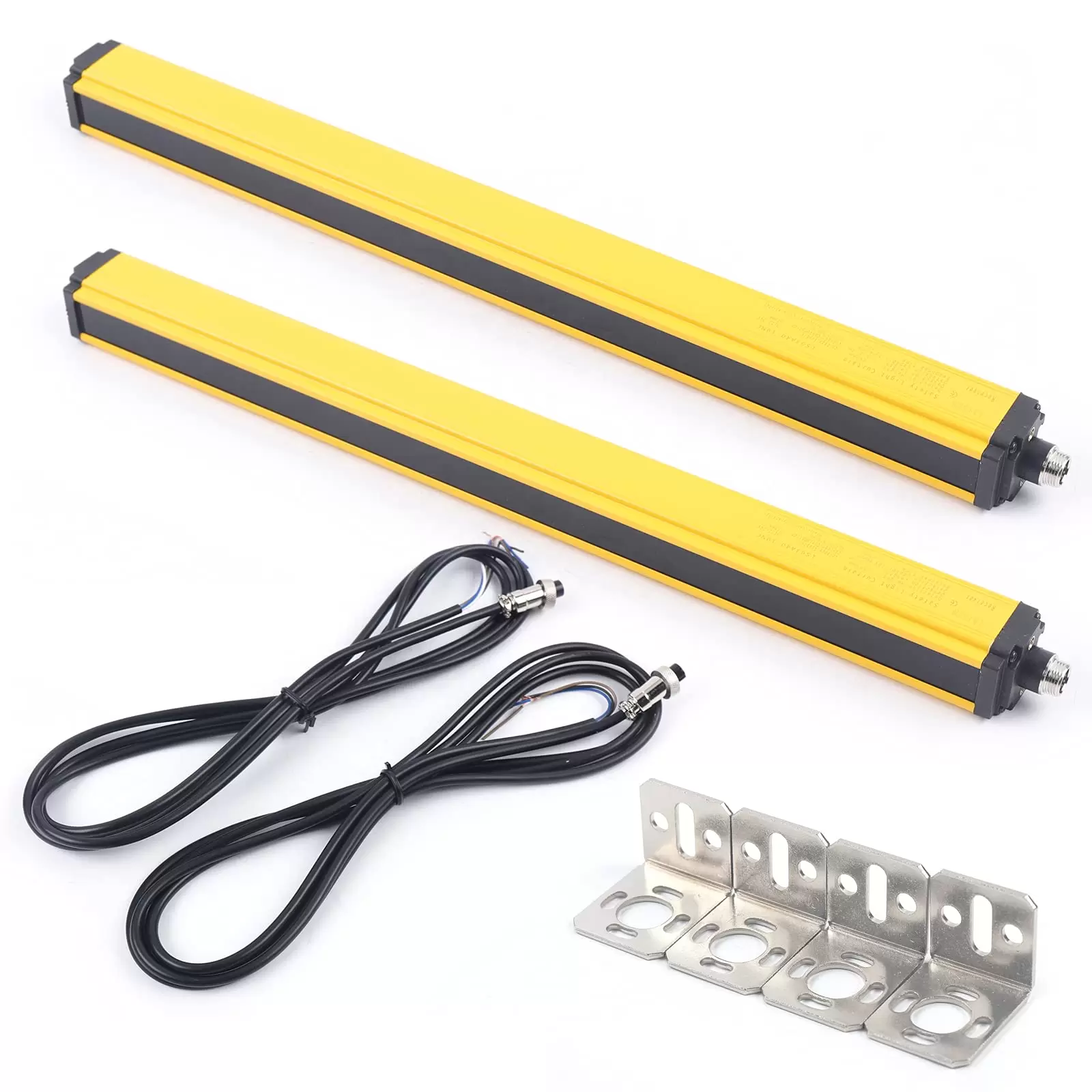 CNCEST Sicherheitslichtgitter, 2er Lichtvorhang Sensorschalter mit Kabel 40mm