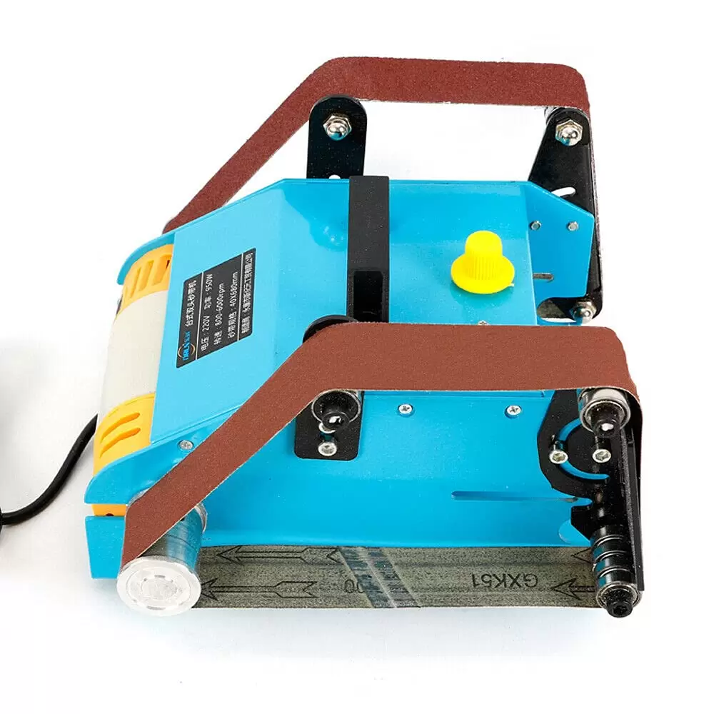 CNCEST 950W 220V Bandschleifer Double Axis Belt Sanding Bandschleifer Tellerschleifer messer CNCEST 950W 220V Bandschleifer Double Axis Belt Sanding Bandschleifer Tellerschleifer messer