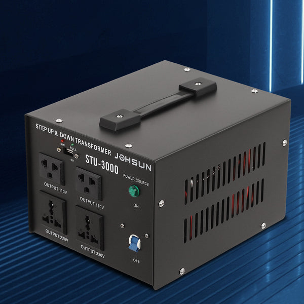 3000W Spannungswandler Ringkern Transformator mit USB110V ⇋220V Step Up Down