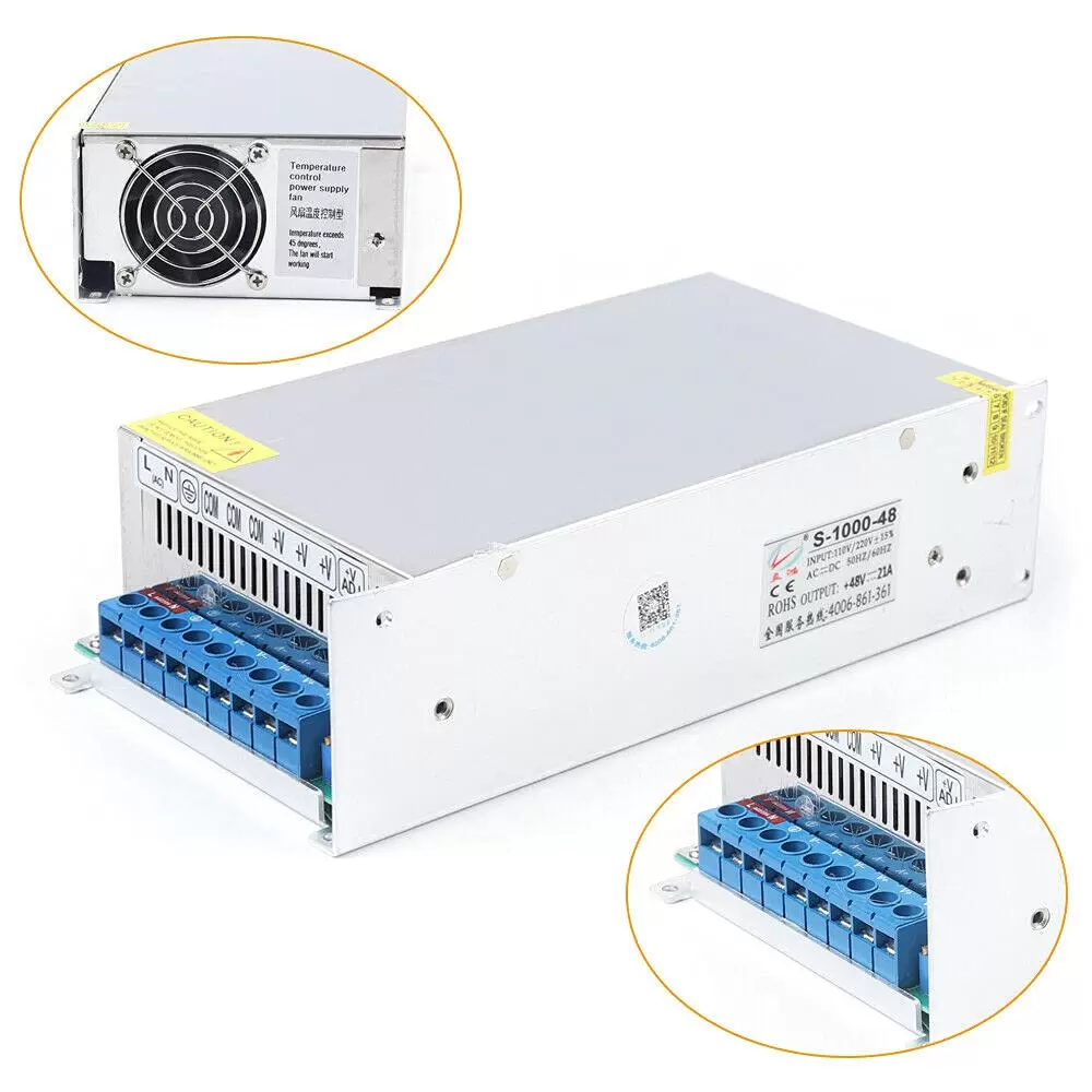 48V 20A 1KW Netzteil Schaltnetzteil Stromversorgung Treiberanzeige Power Supply AC 220V 48V 20A 1KW Netzteil Schaltnetzteil Stromversorgung Treiberanzeige Power Supply AC 220V